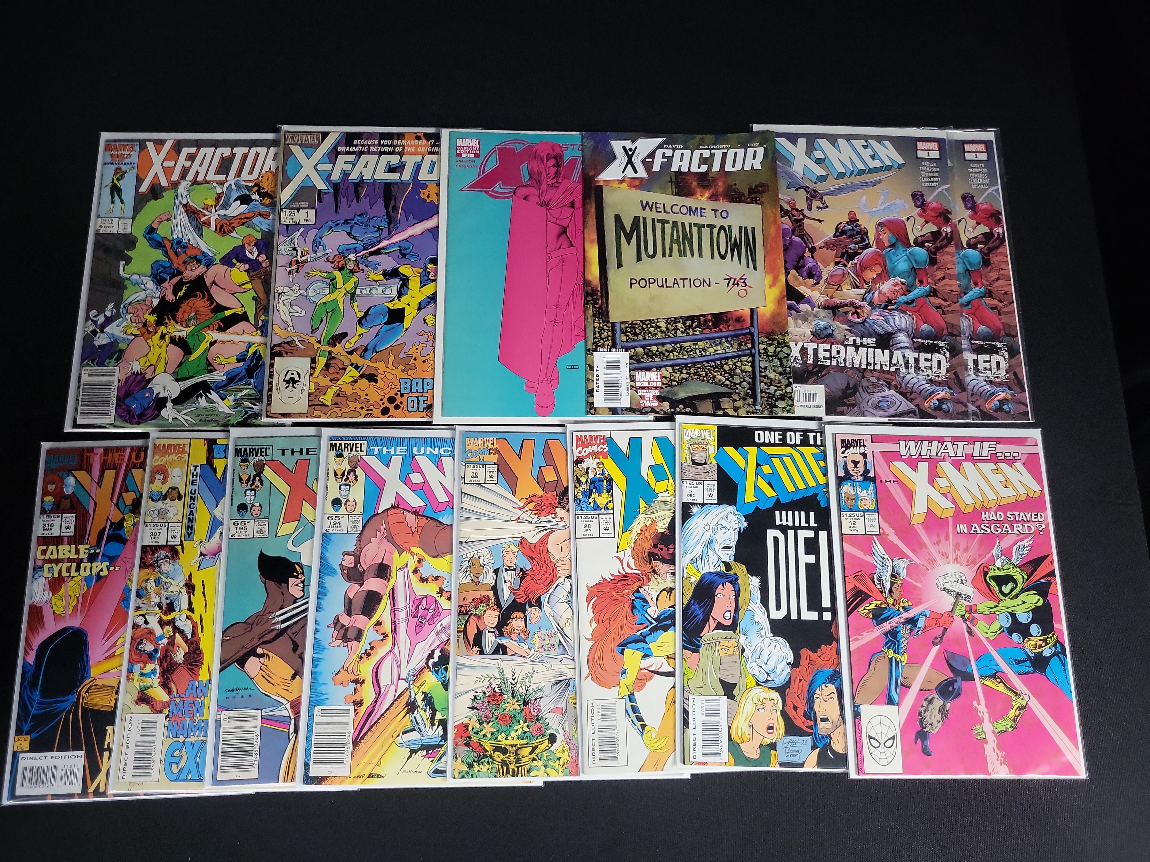 I04803 | 14 Marvel X-Men and X-Factor Comic Books