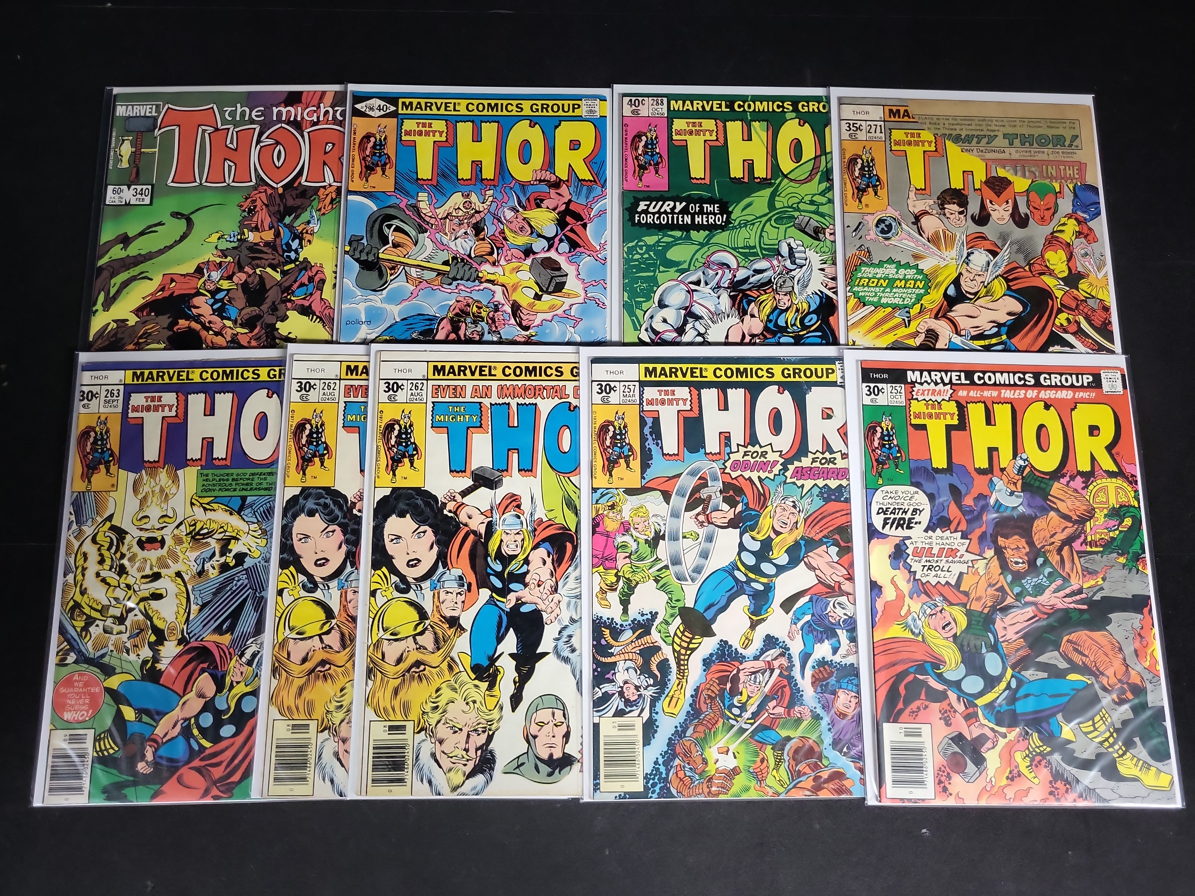 I04769 | A Group of Marvel Thor Comics