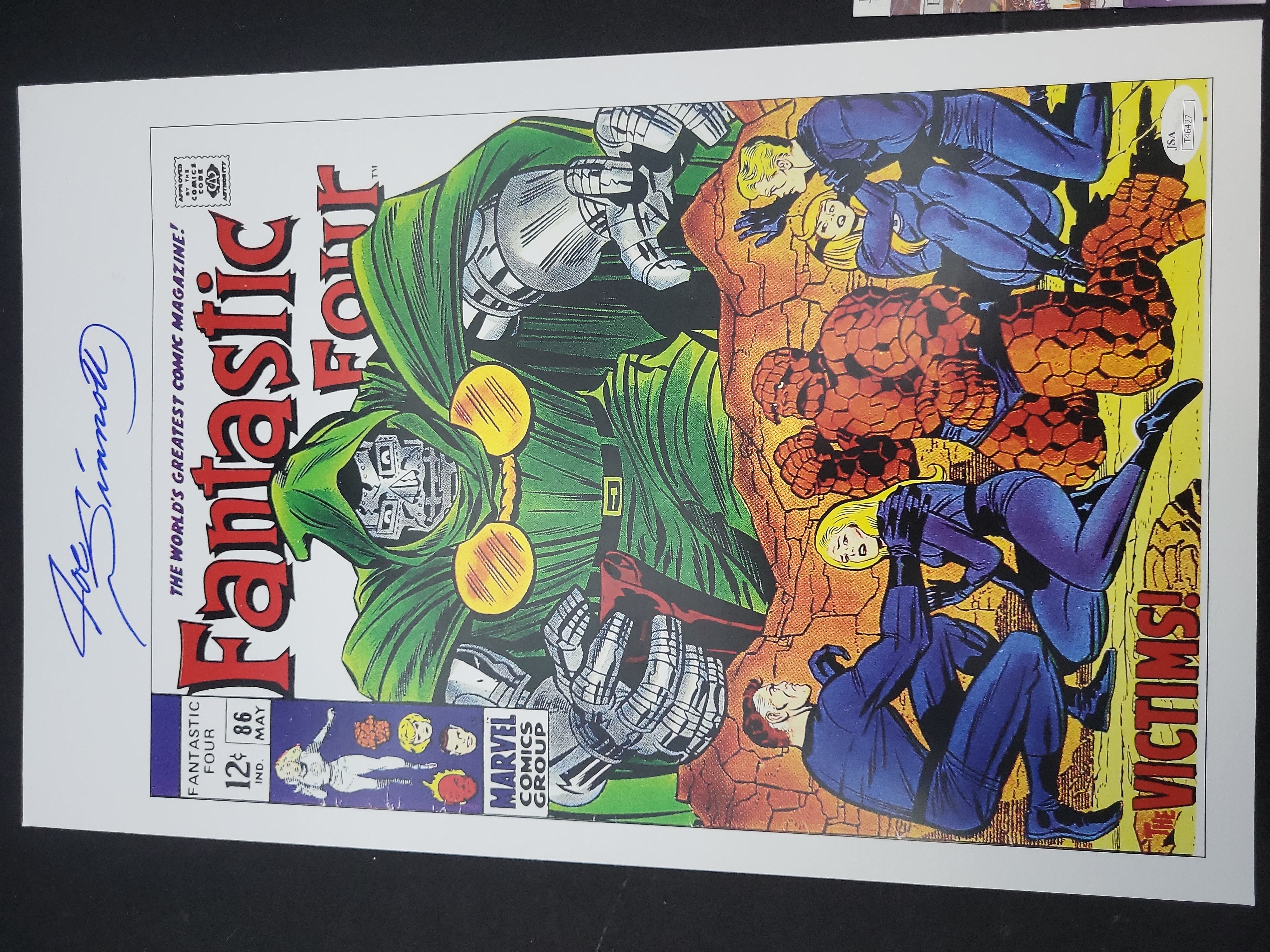 I04106 | Signed Fantastic Four #86 Print