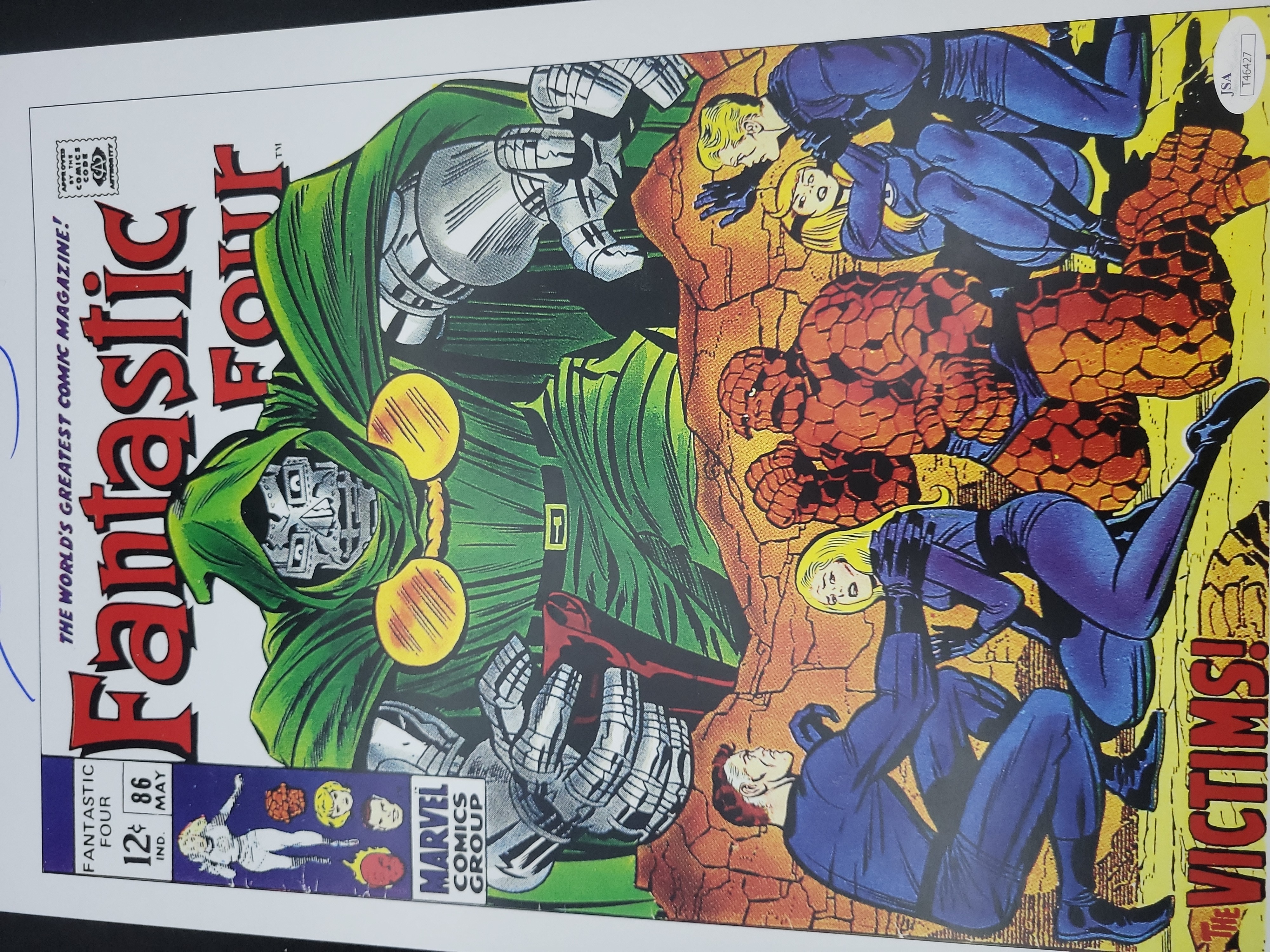 I04106 | Signed Fantastic Four #86 Print