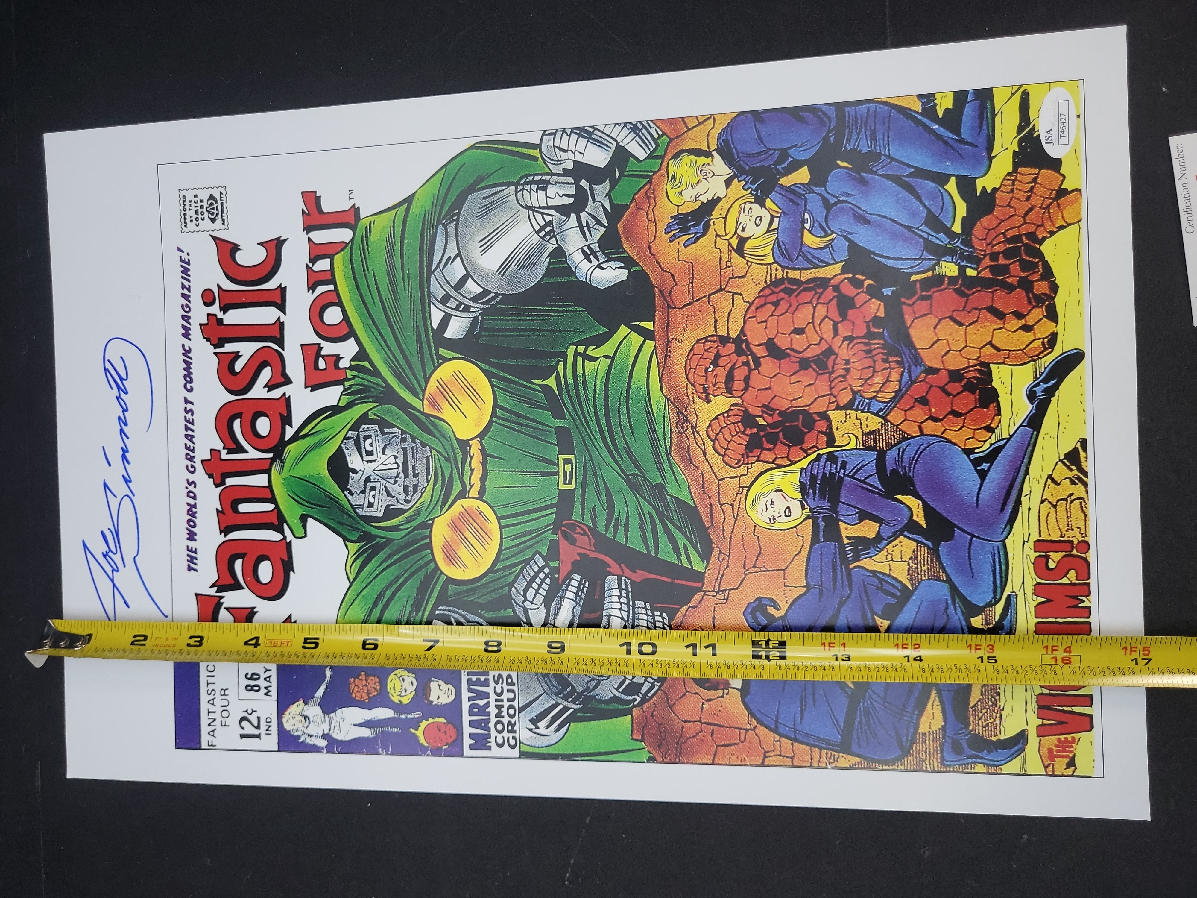 I04106 | Signed Fantastic Four #86 Print