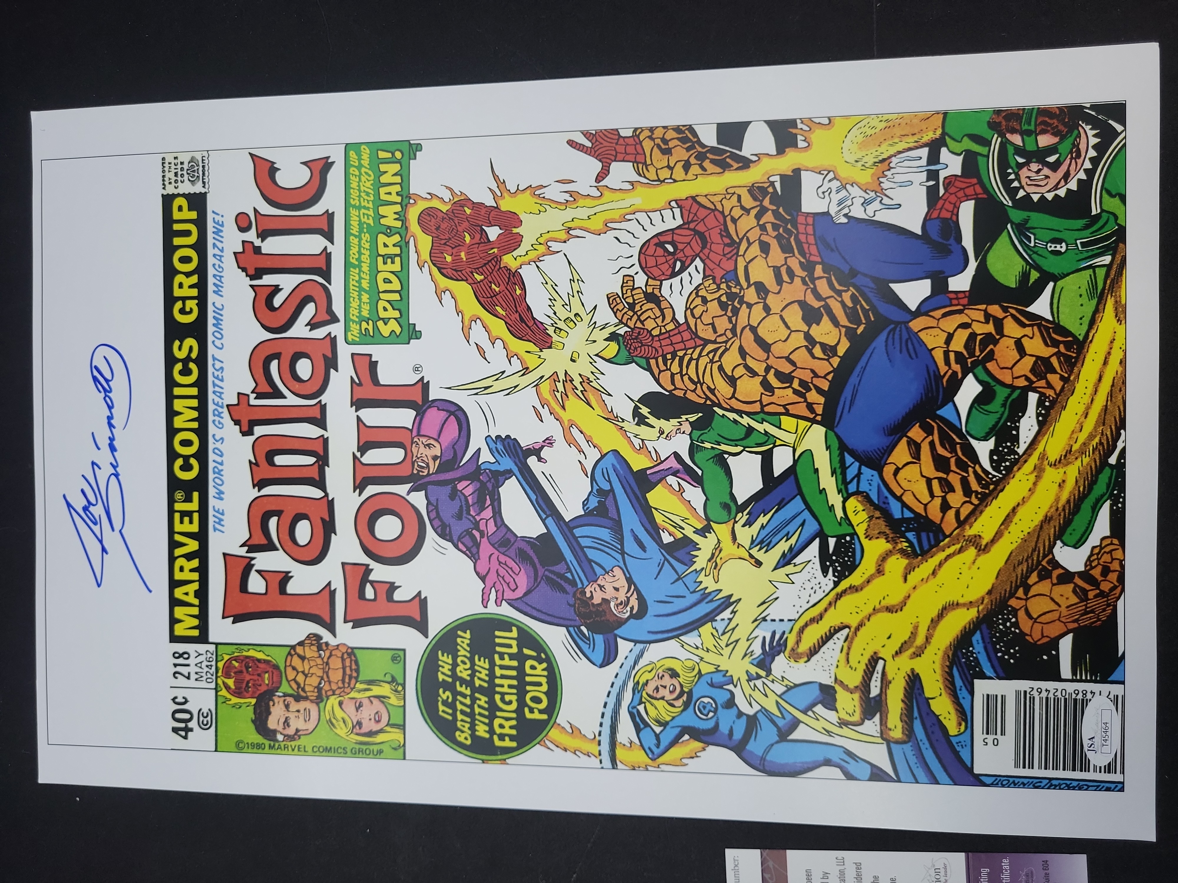 I04107 | Joe Sinnott Signed Fantastic Four Print