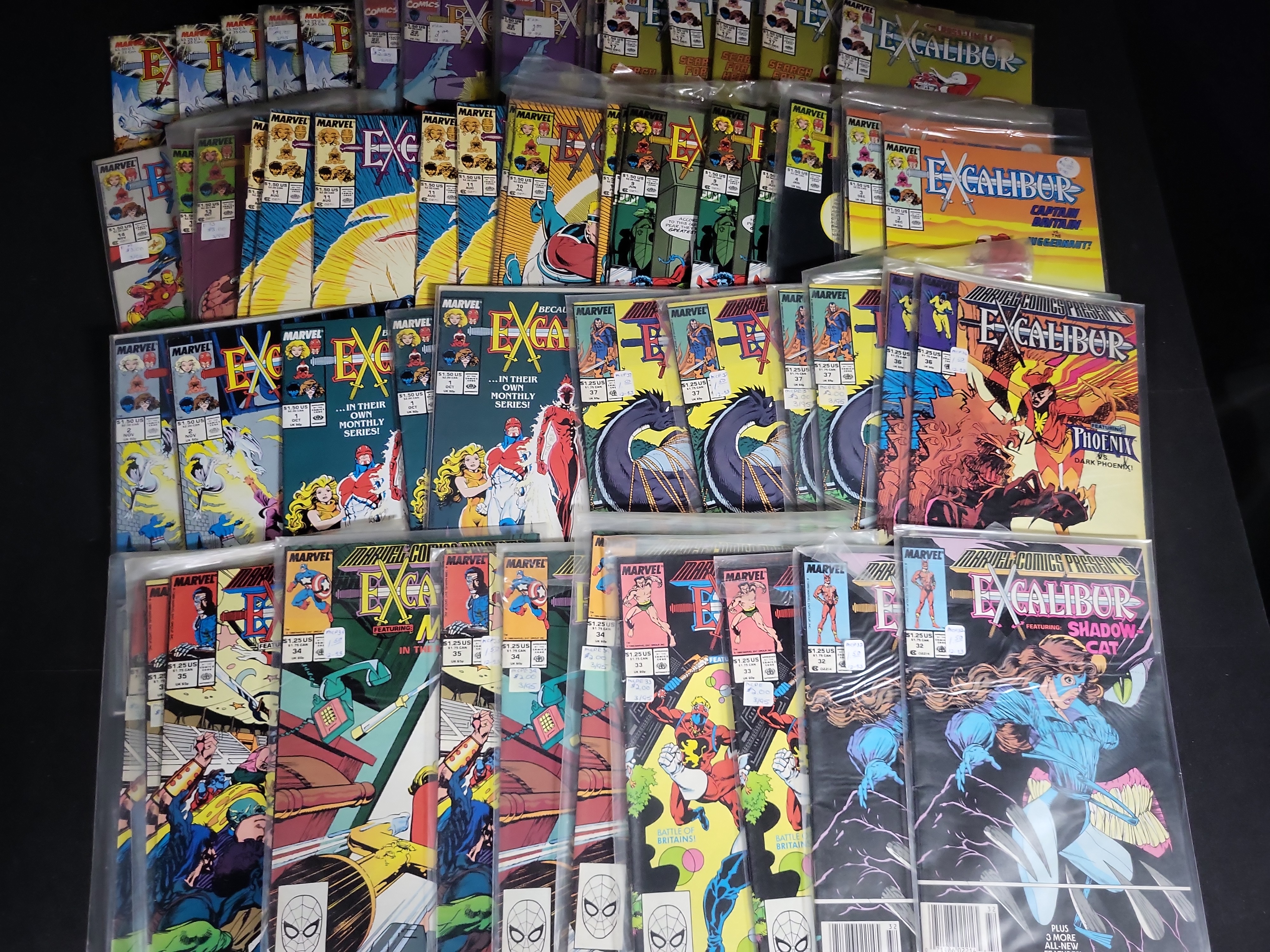 I04575 | A Collection of Marvel Excalibur Comics