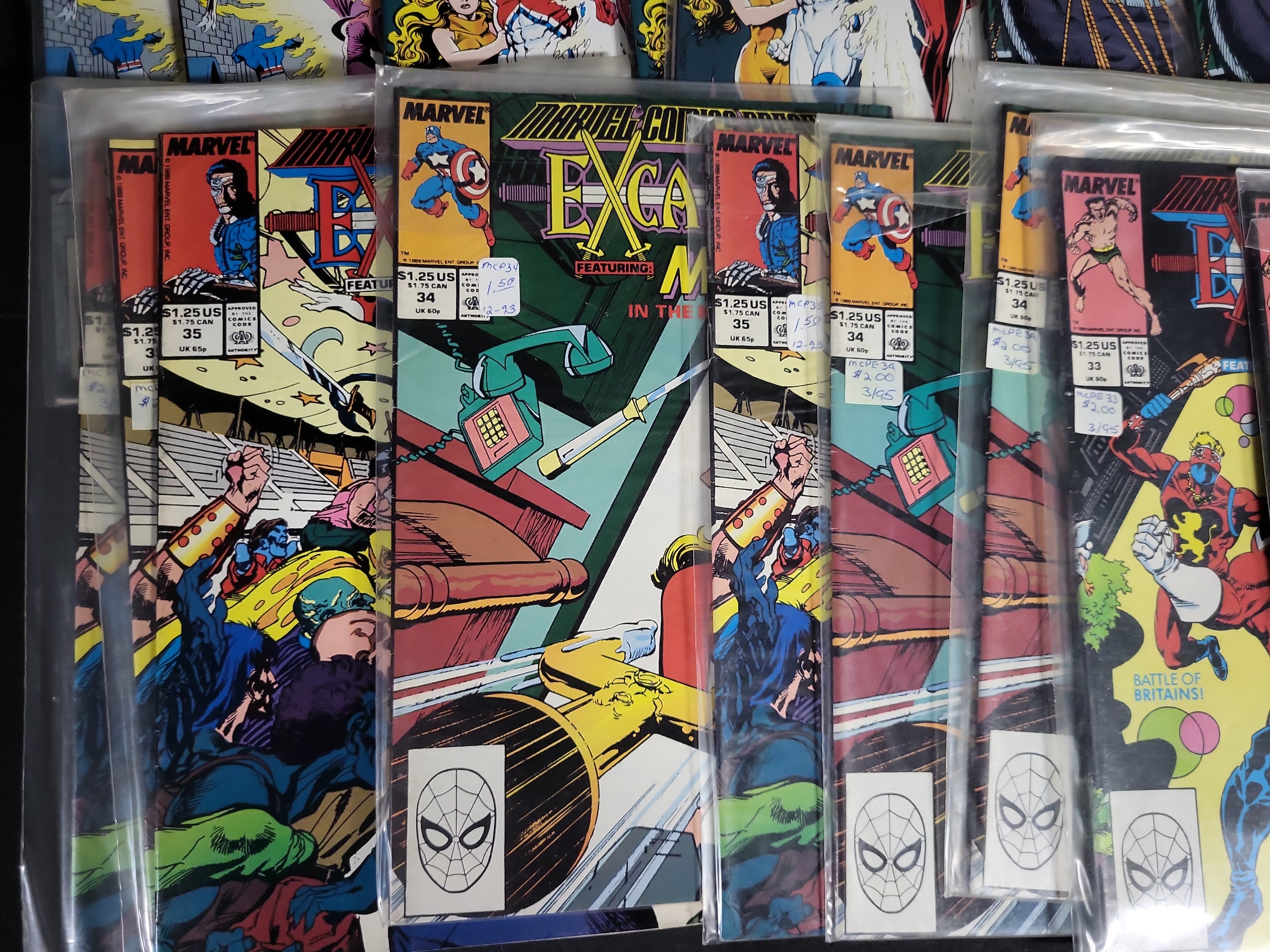 I04575 | A Collection of Marvel Excalibur Comics