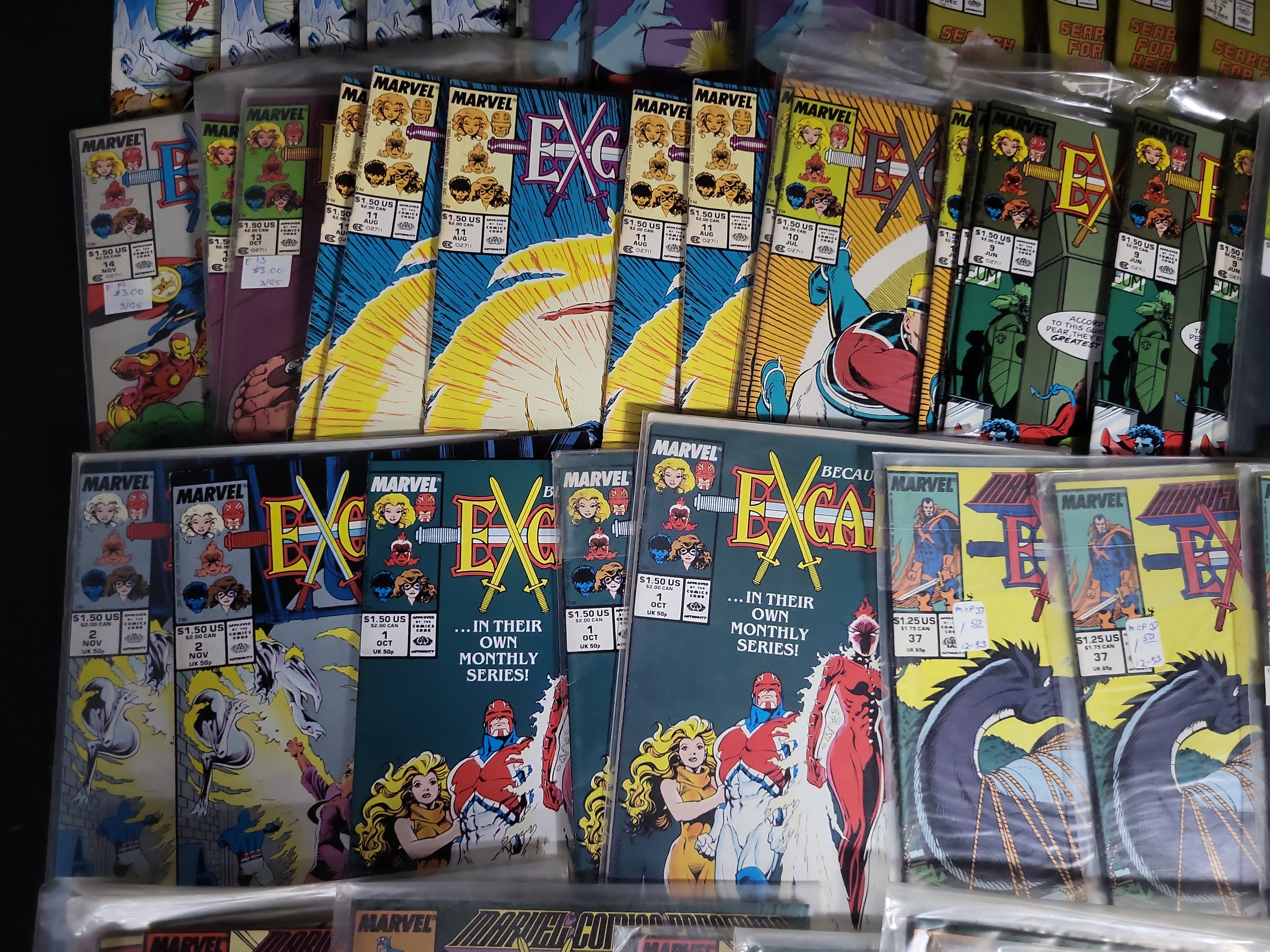 I04575 | A Collection of Marvel Excalibur Comics