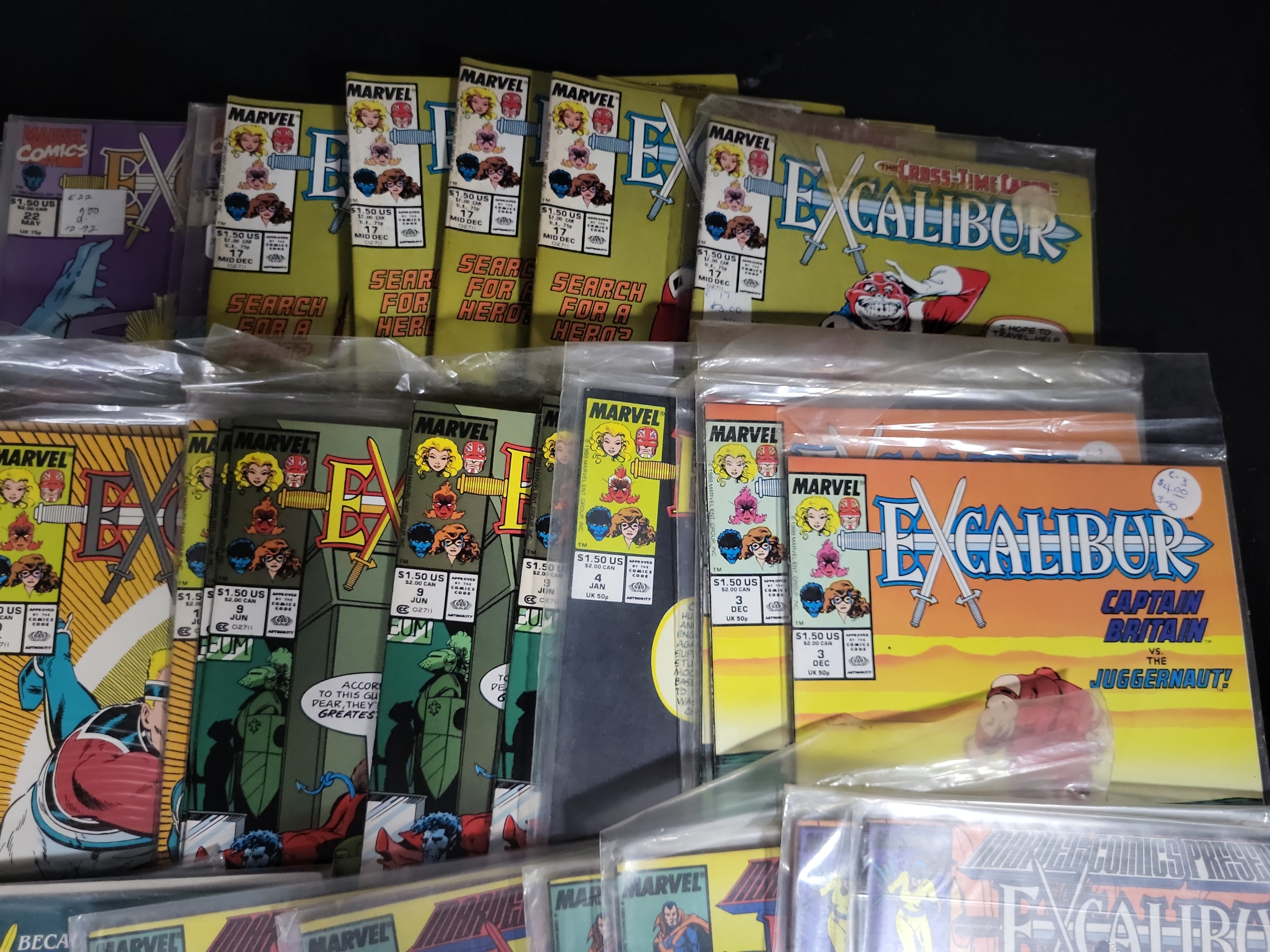 I04575 | A Collection of Marvel Excalibur Comics