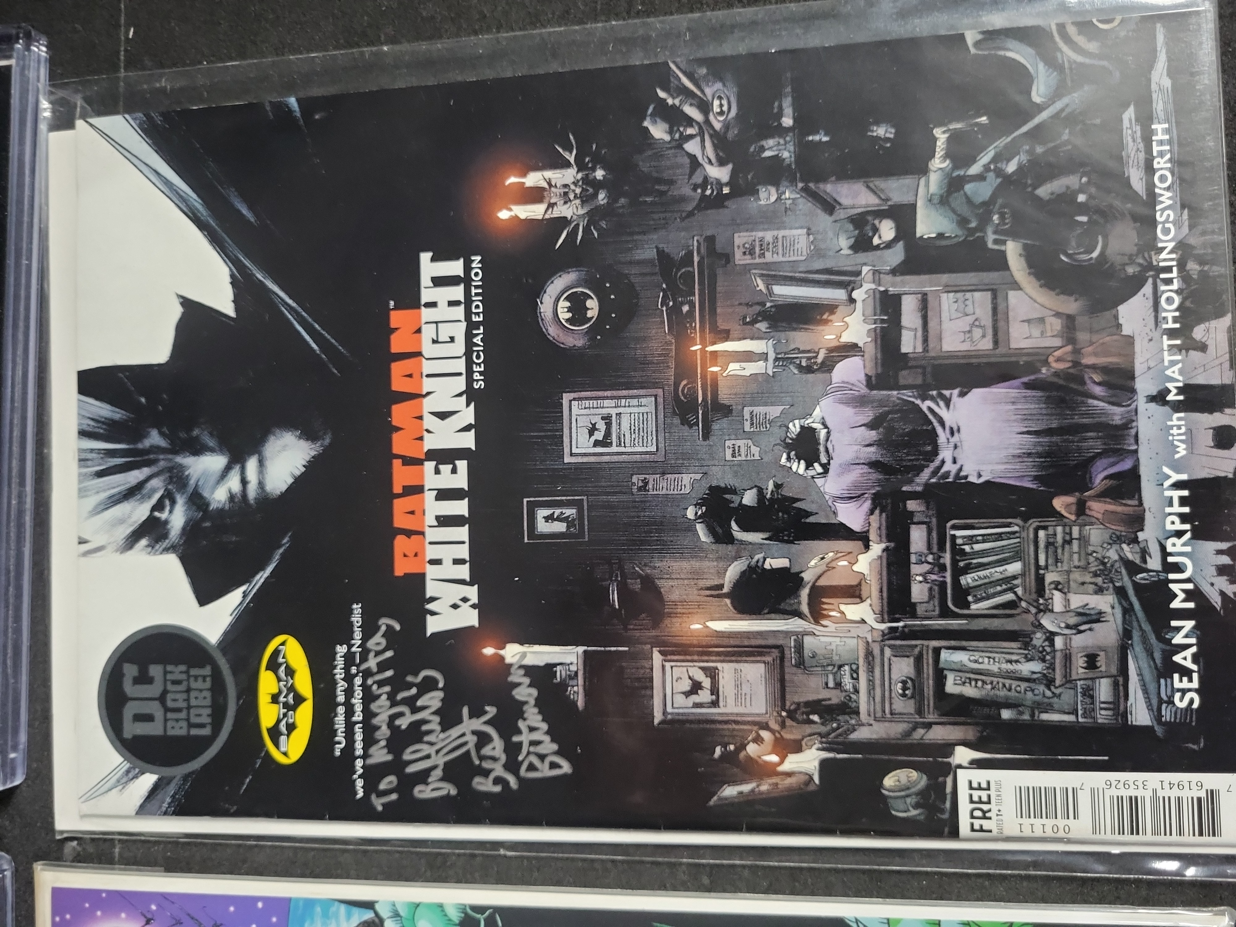 I04585 | Signed Batman and Bane Comic Collection