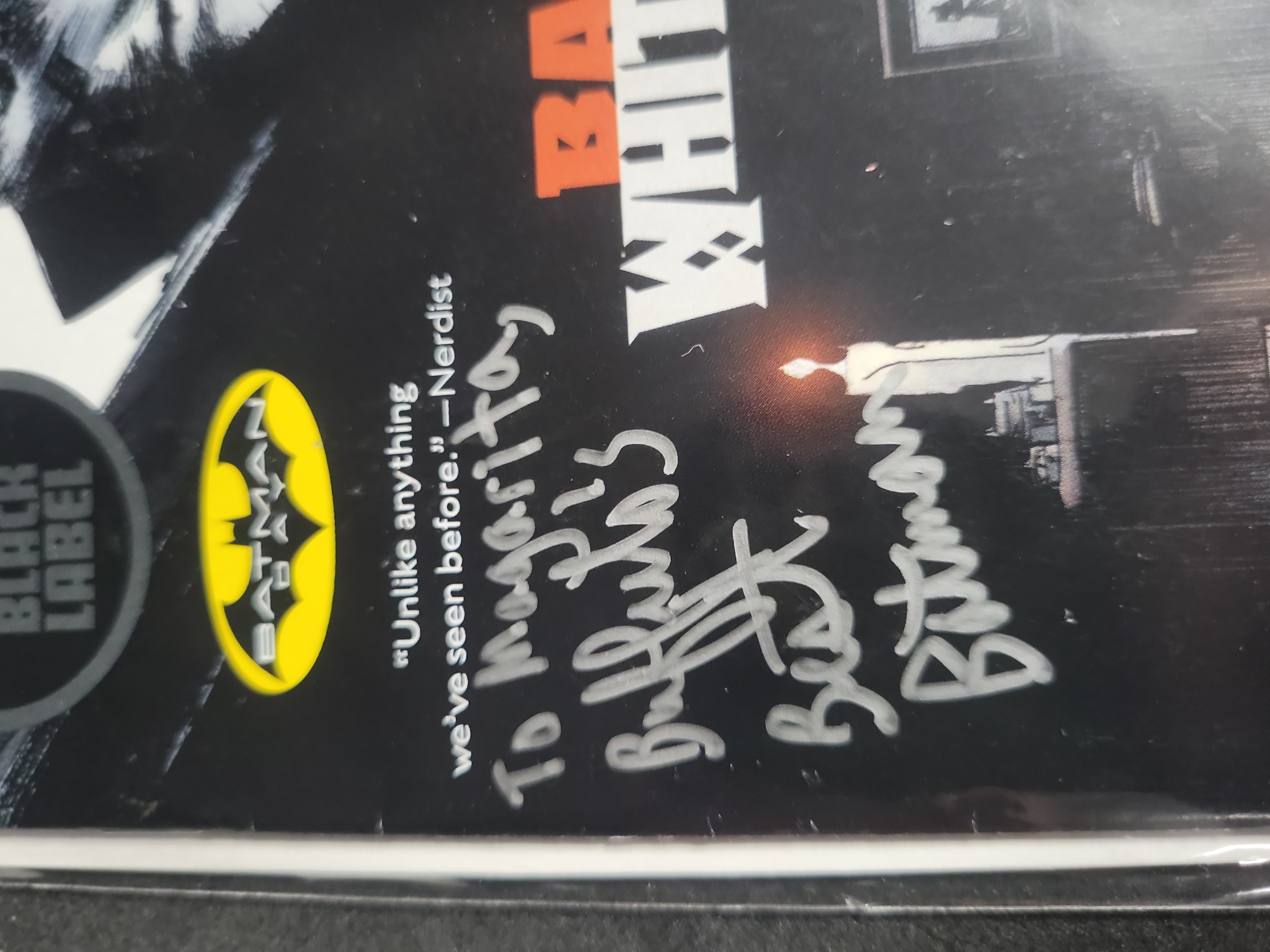I04585 | Signed Batman and Bane Comic Collection