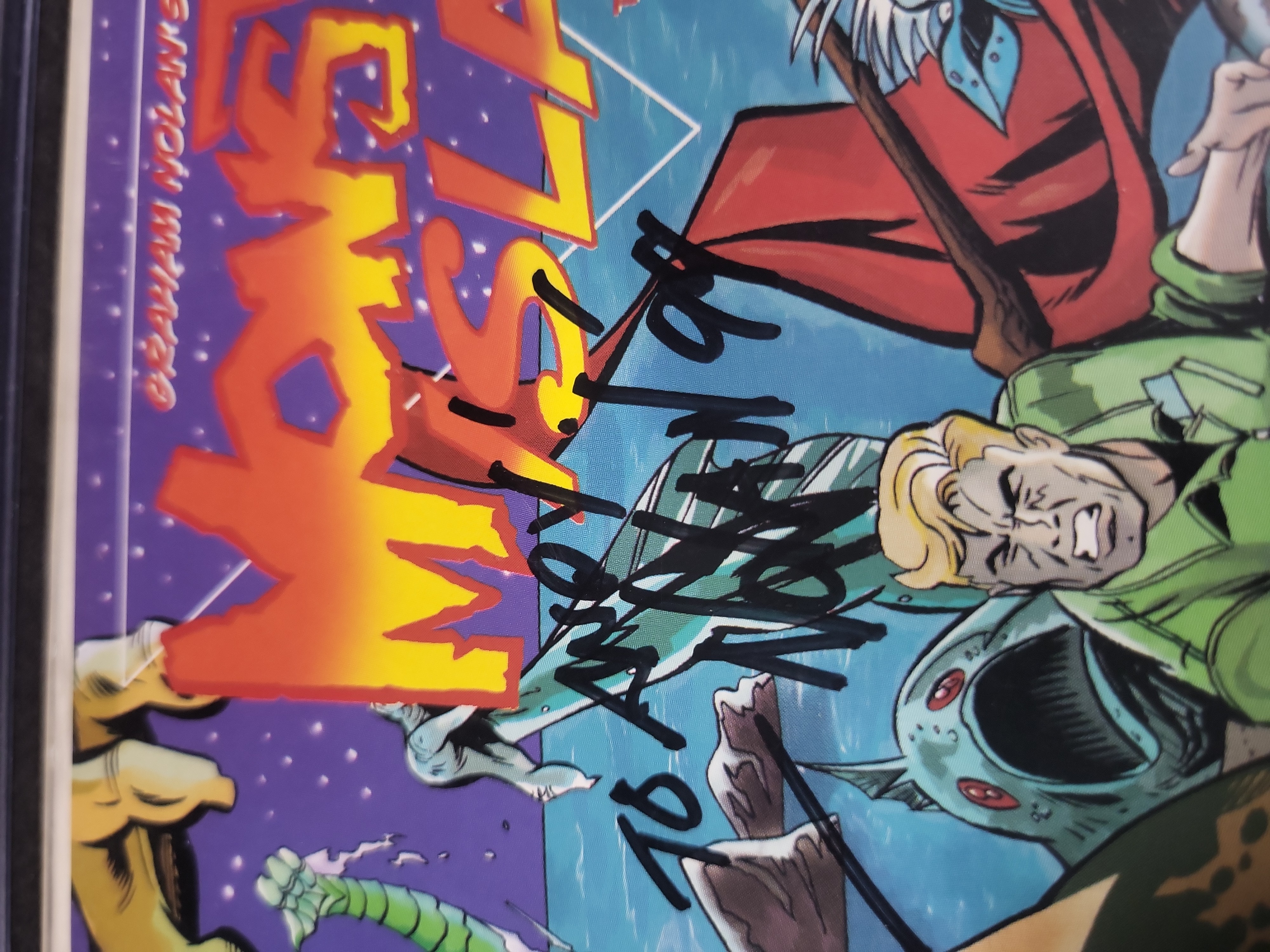 I04585 | Signed Batman and Bane Comic Collection
