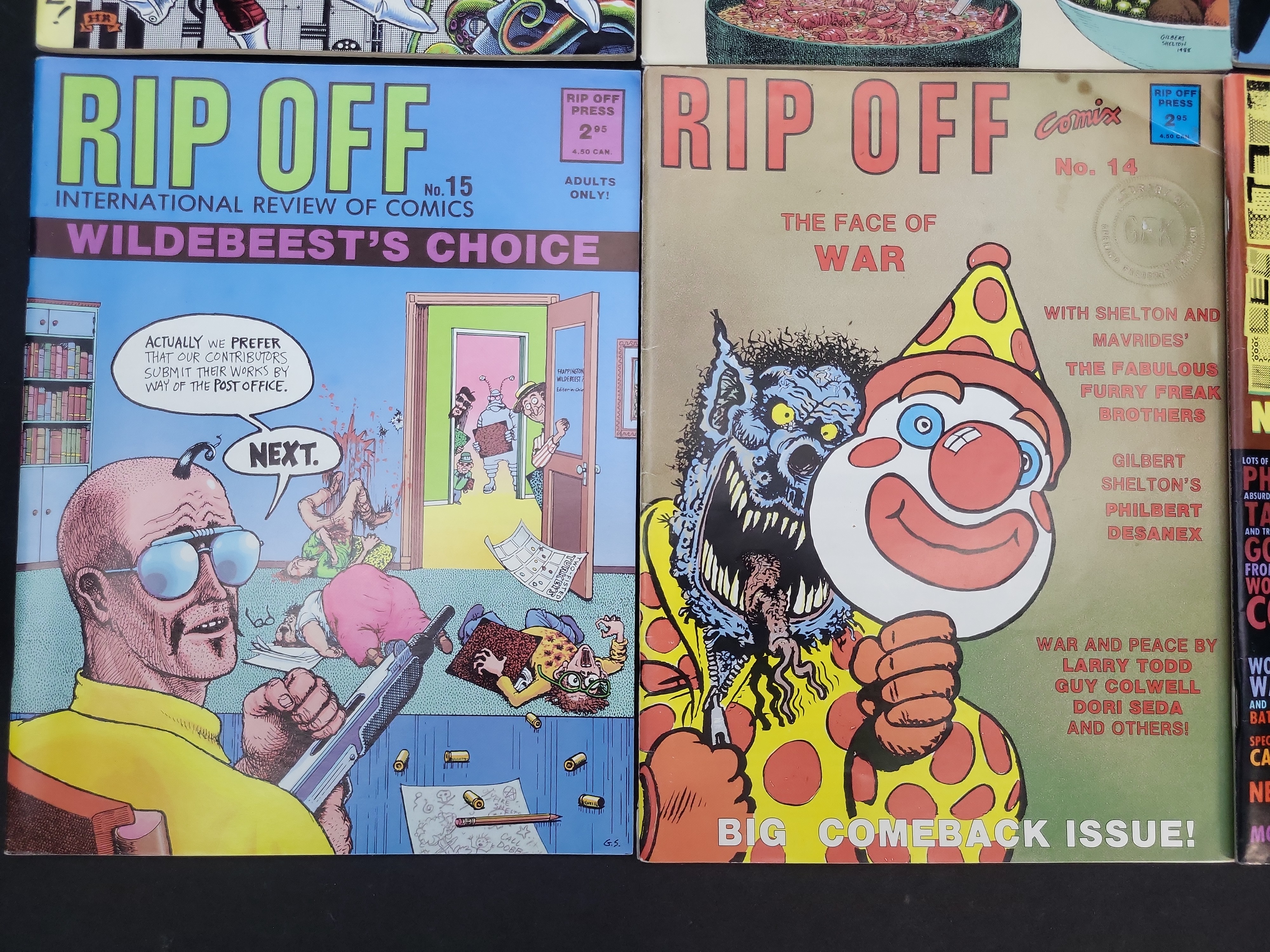 I03970 | A Collection of Rip Off Comix Magazines