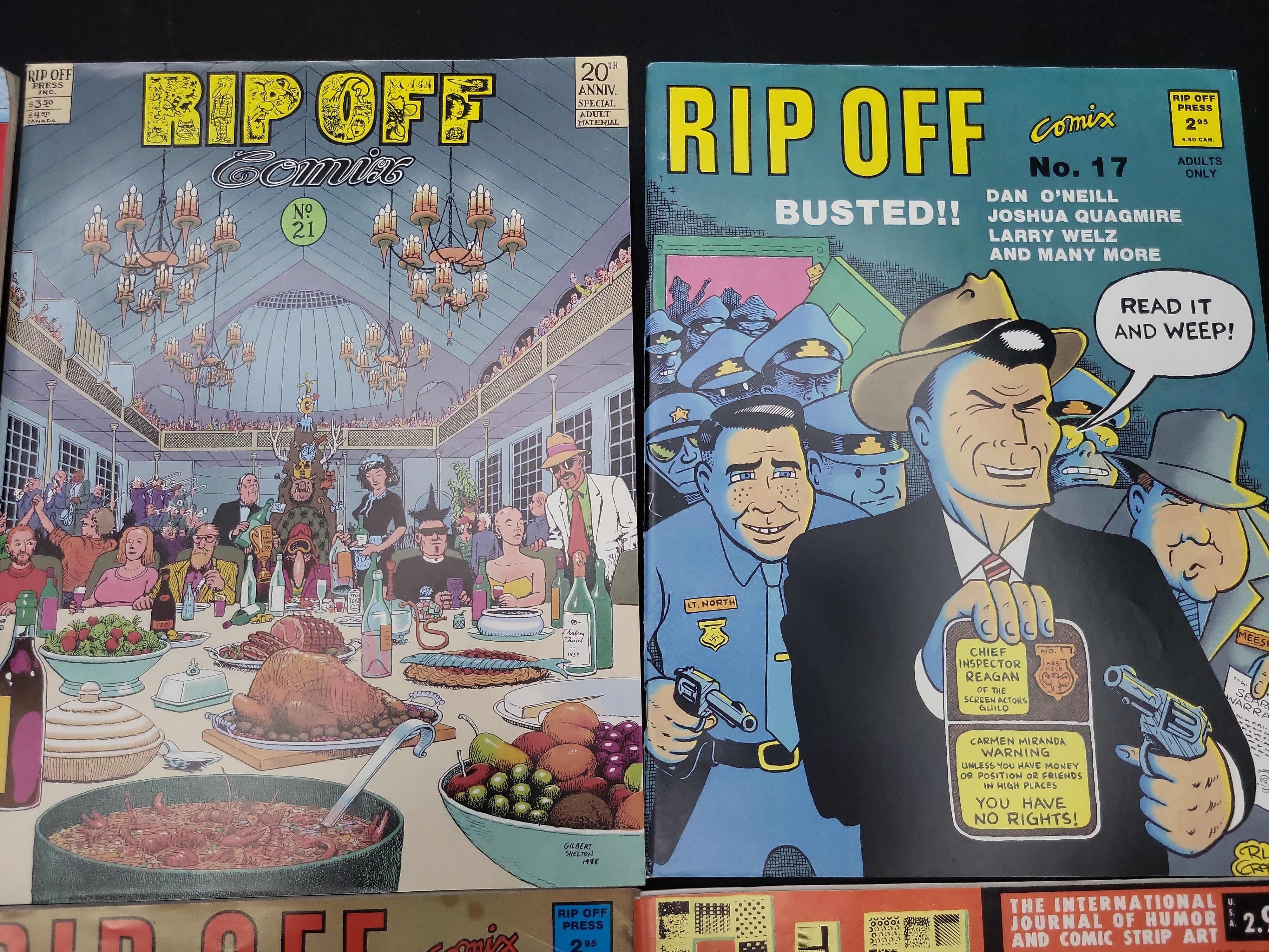 I03970 | A Collection of Rip Off Comix Magazines