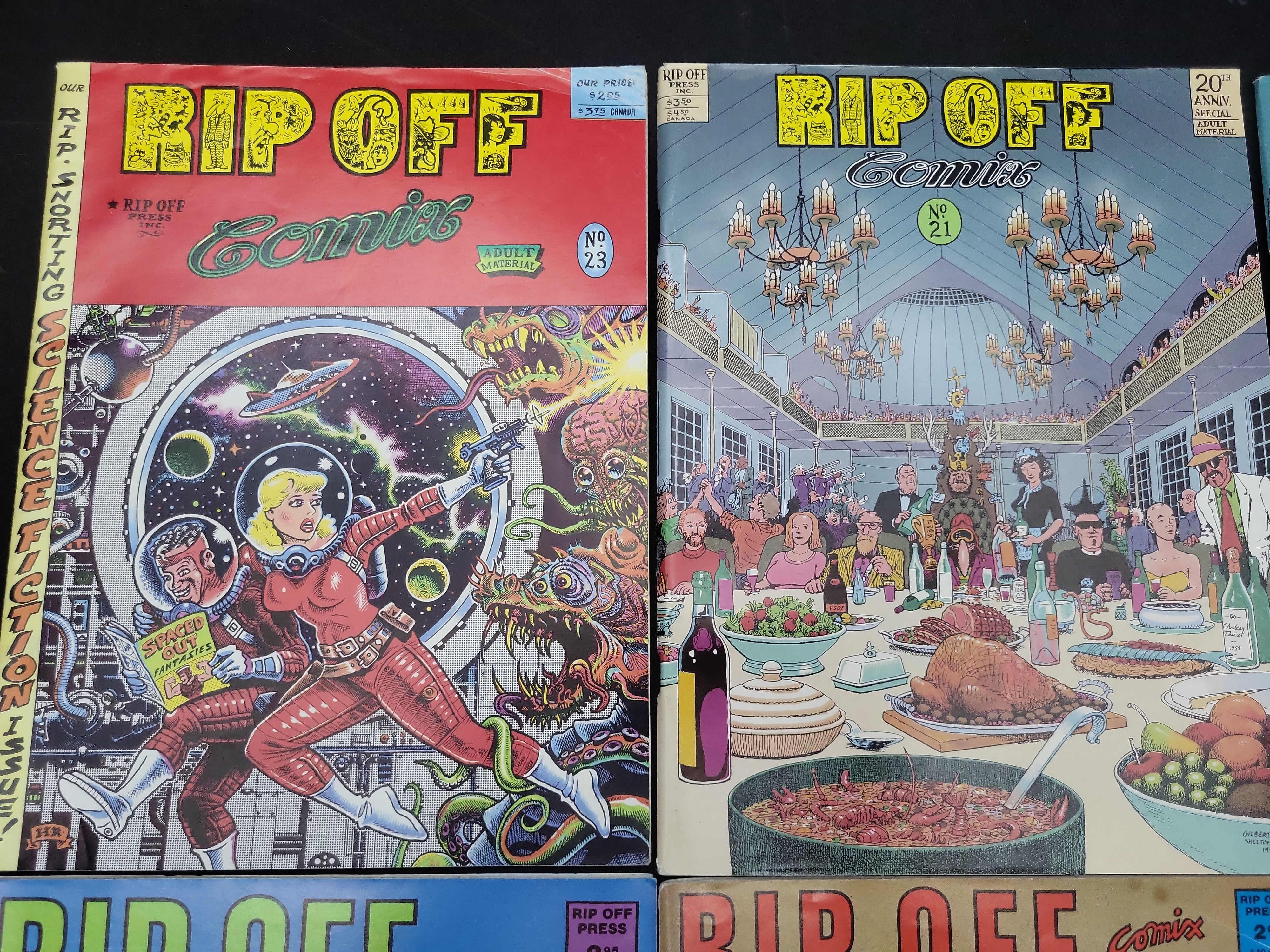 I03970 | A Collection of Rip Off Comix Magazines
