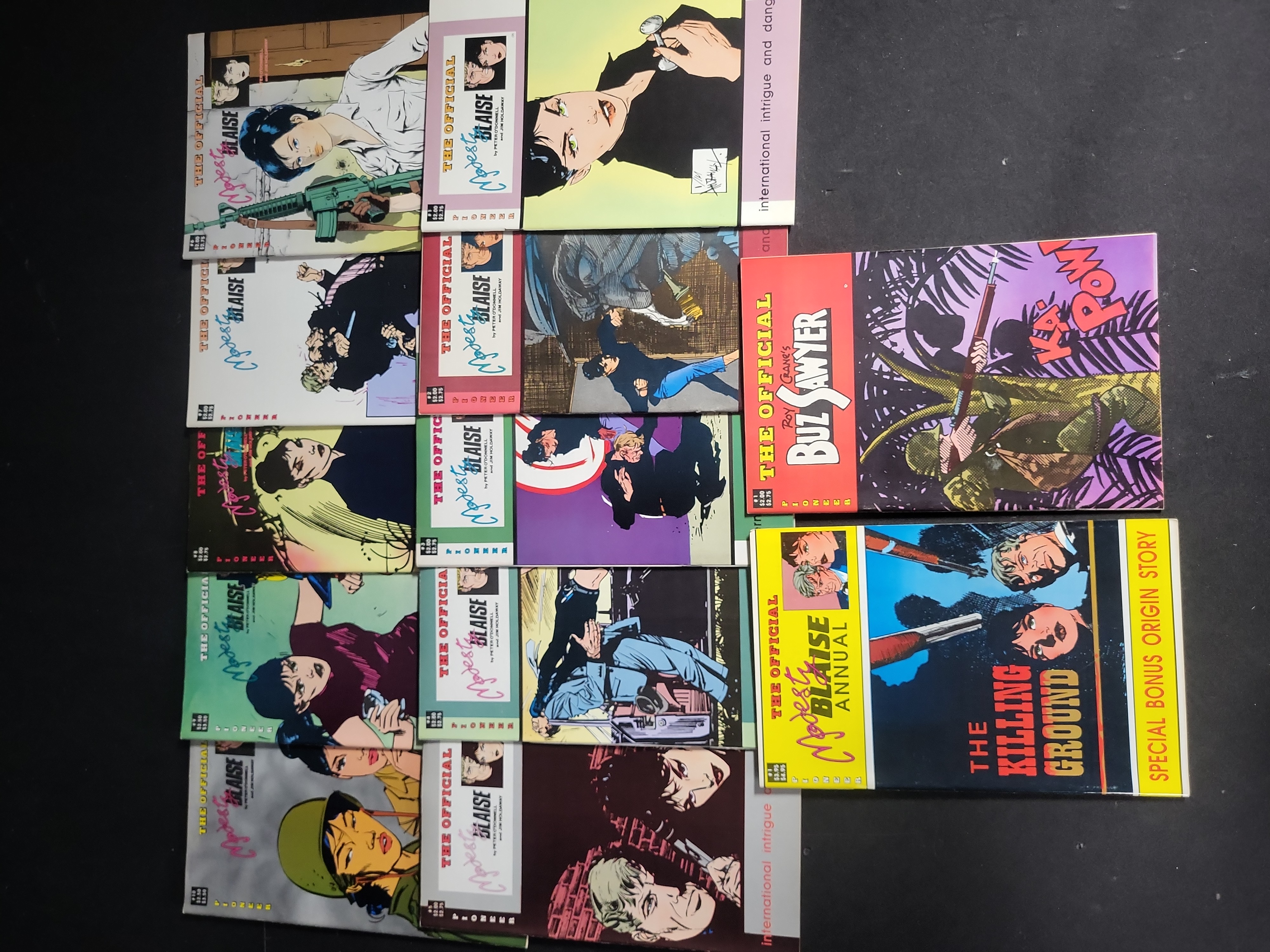 I04002 | A Collection of Pioneer Comic Books