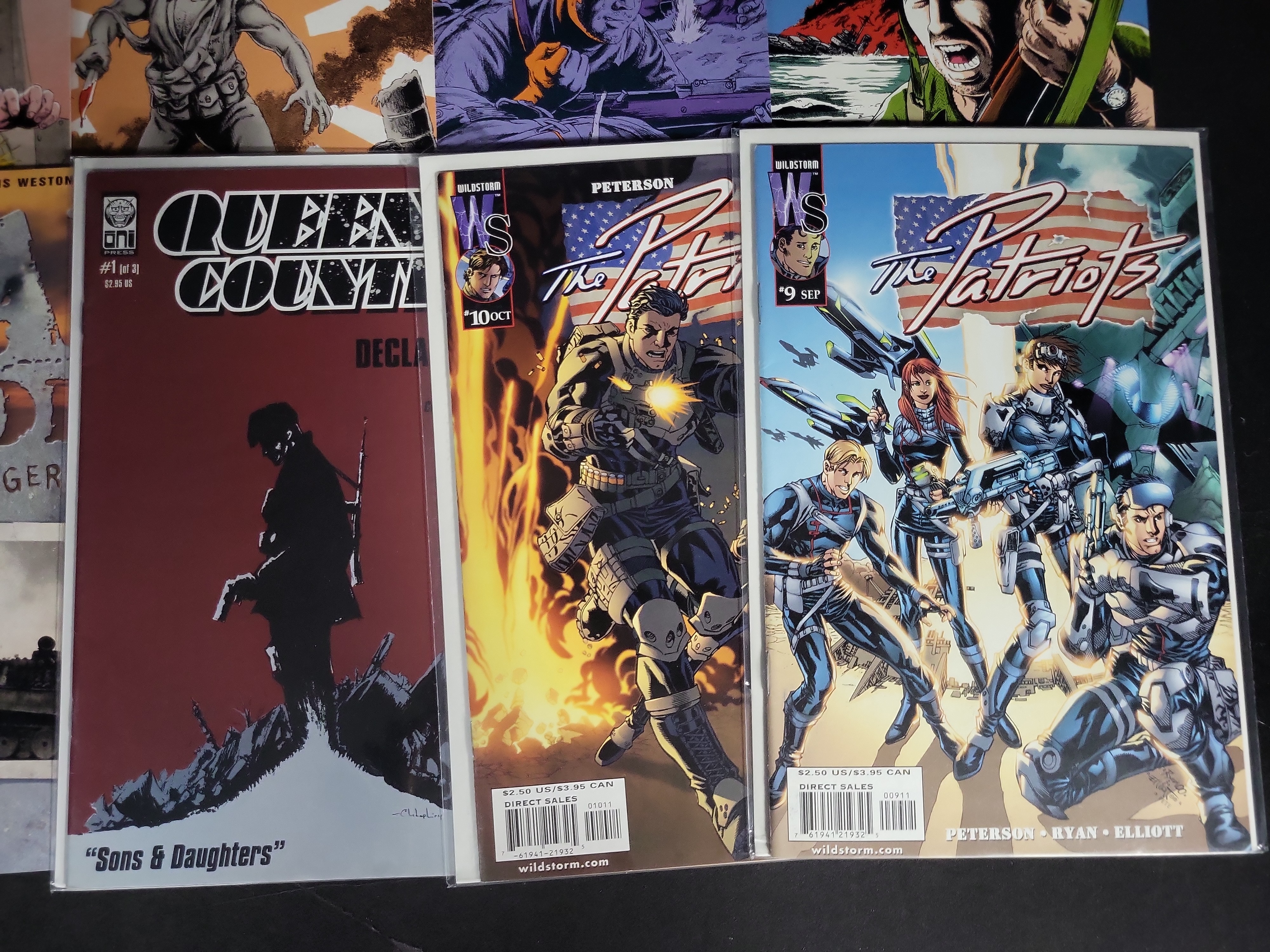 I04552 | A Collection of 17 Military-Themed Comic Books