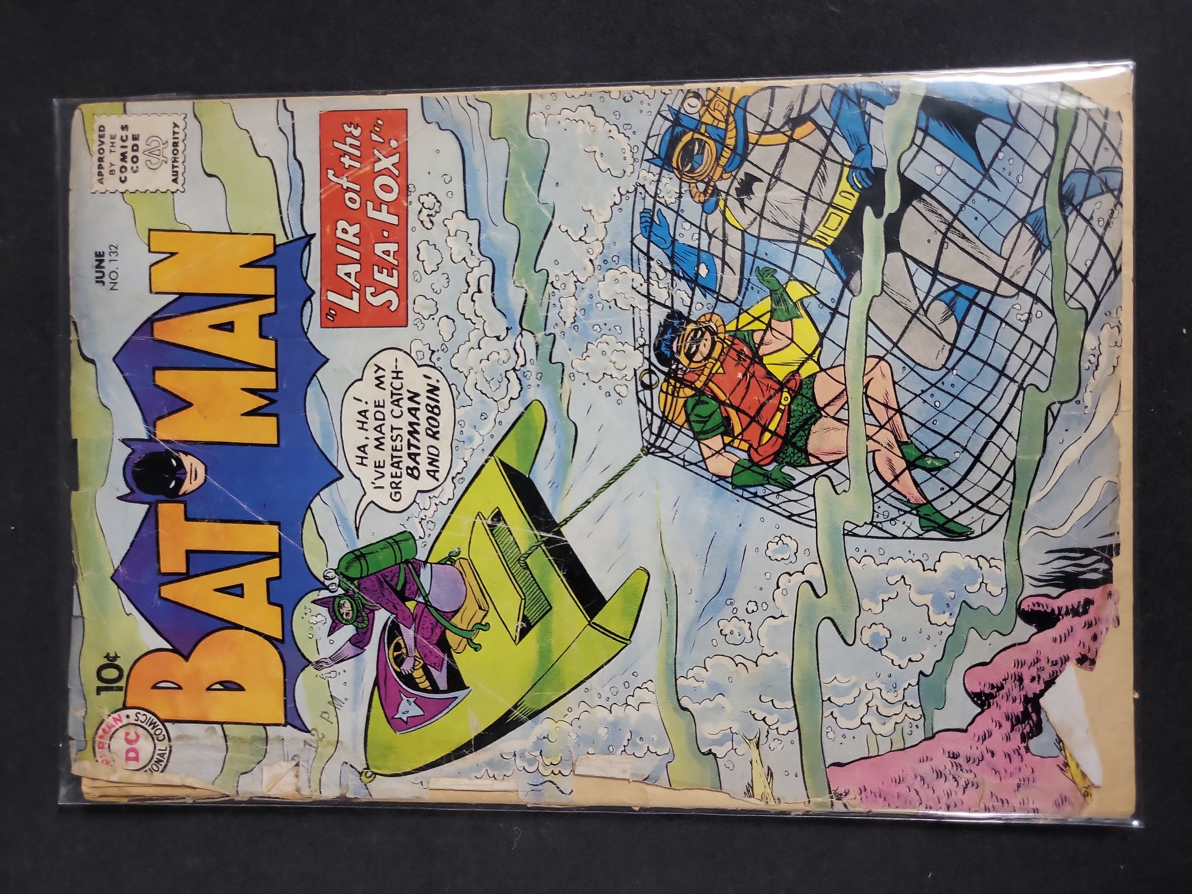 I04561 | Eight Vintage Batman DC Comics