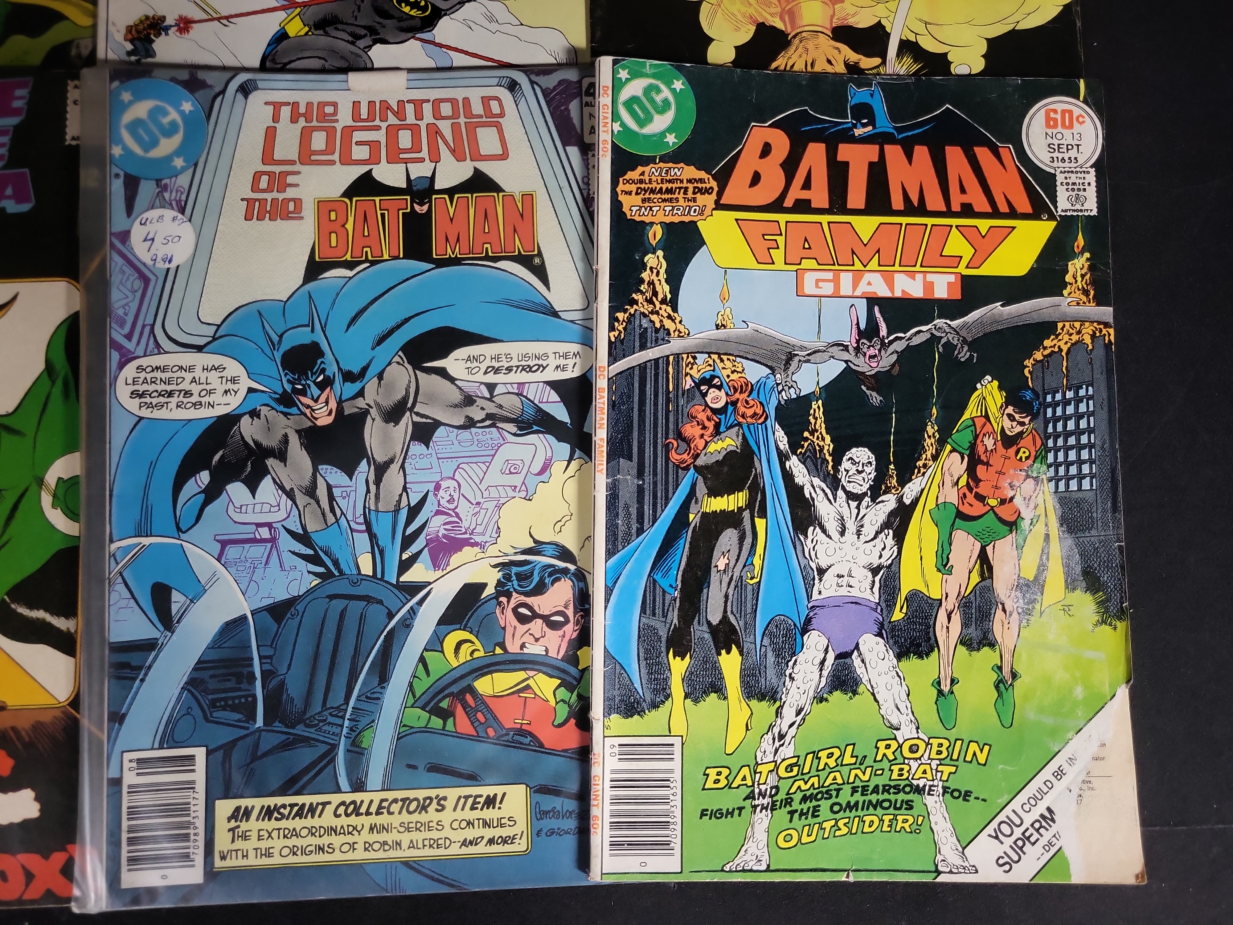 I04561 | Eight Vintage Batman DC Comics
