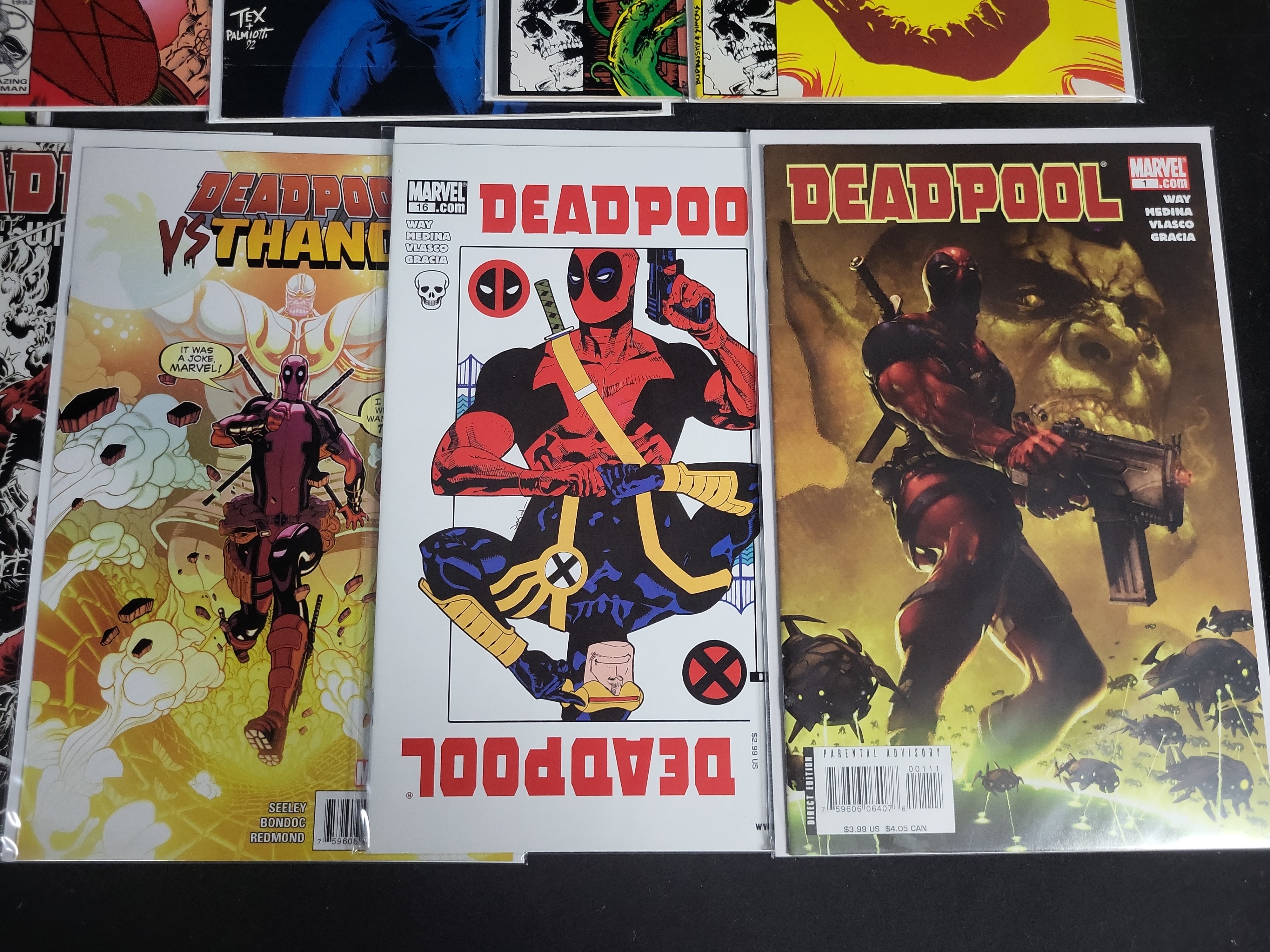 I04766 | Seventeen Marvel Ghost Rider and Deadpool Comics