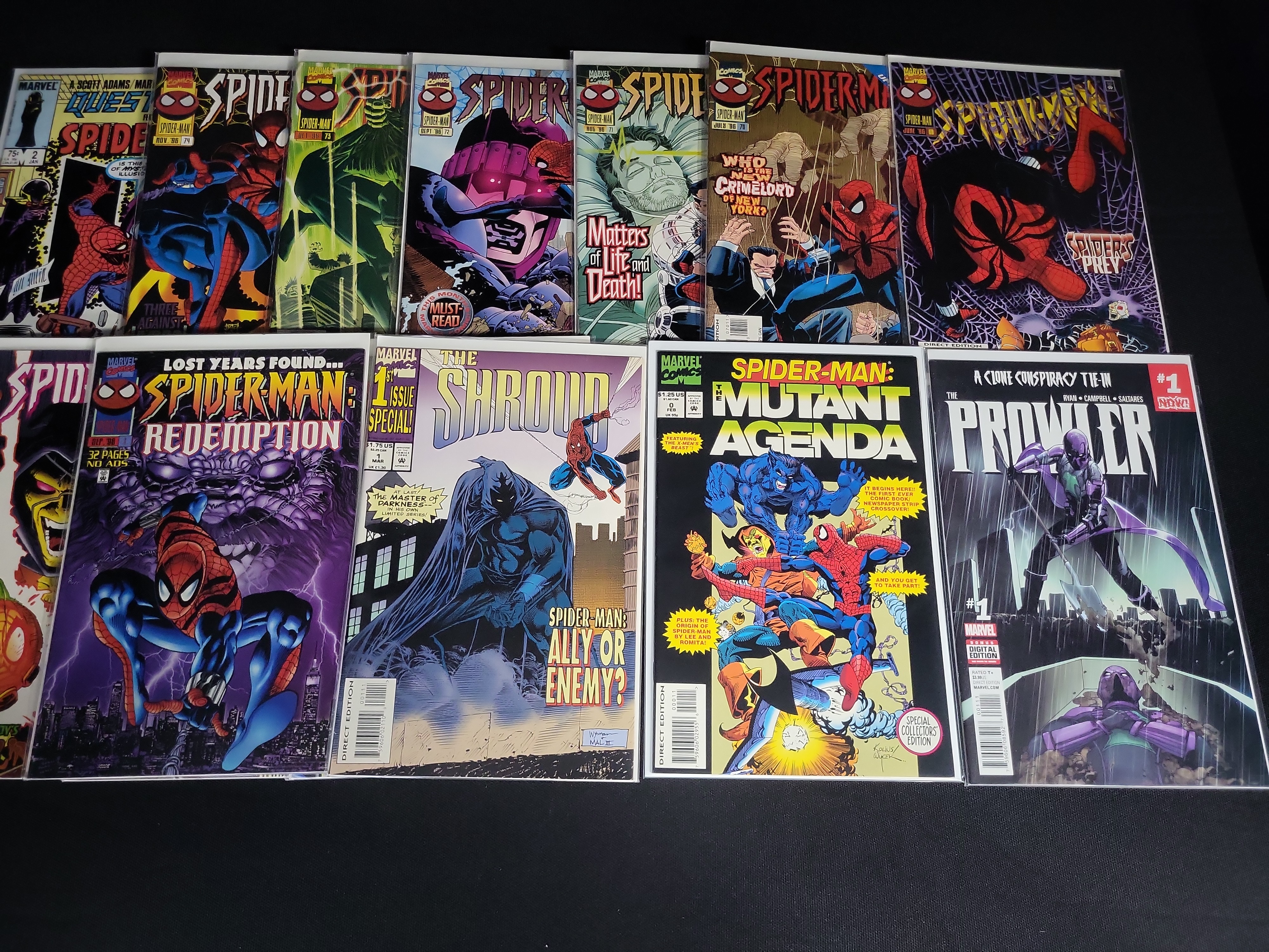 I04798 | Twenty-One Marvel Spider-Man Comic Books