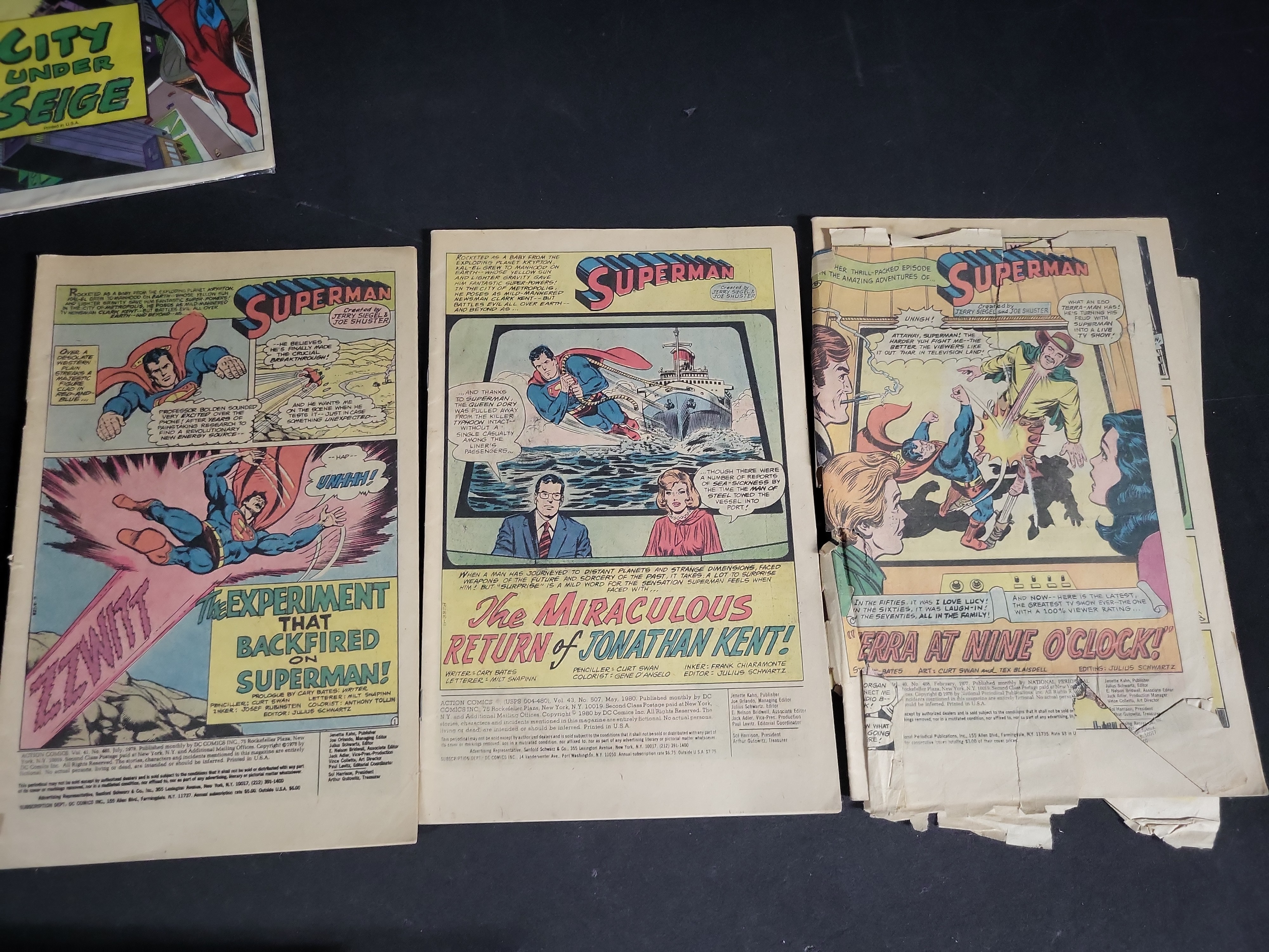 I04529 | Thirteen Superman and Action Comics Collection