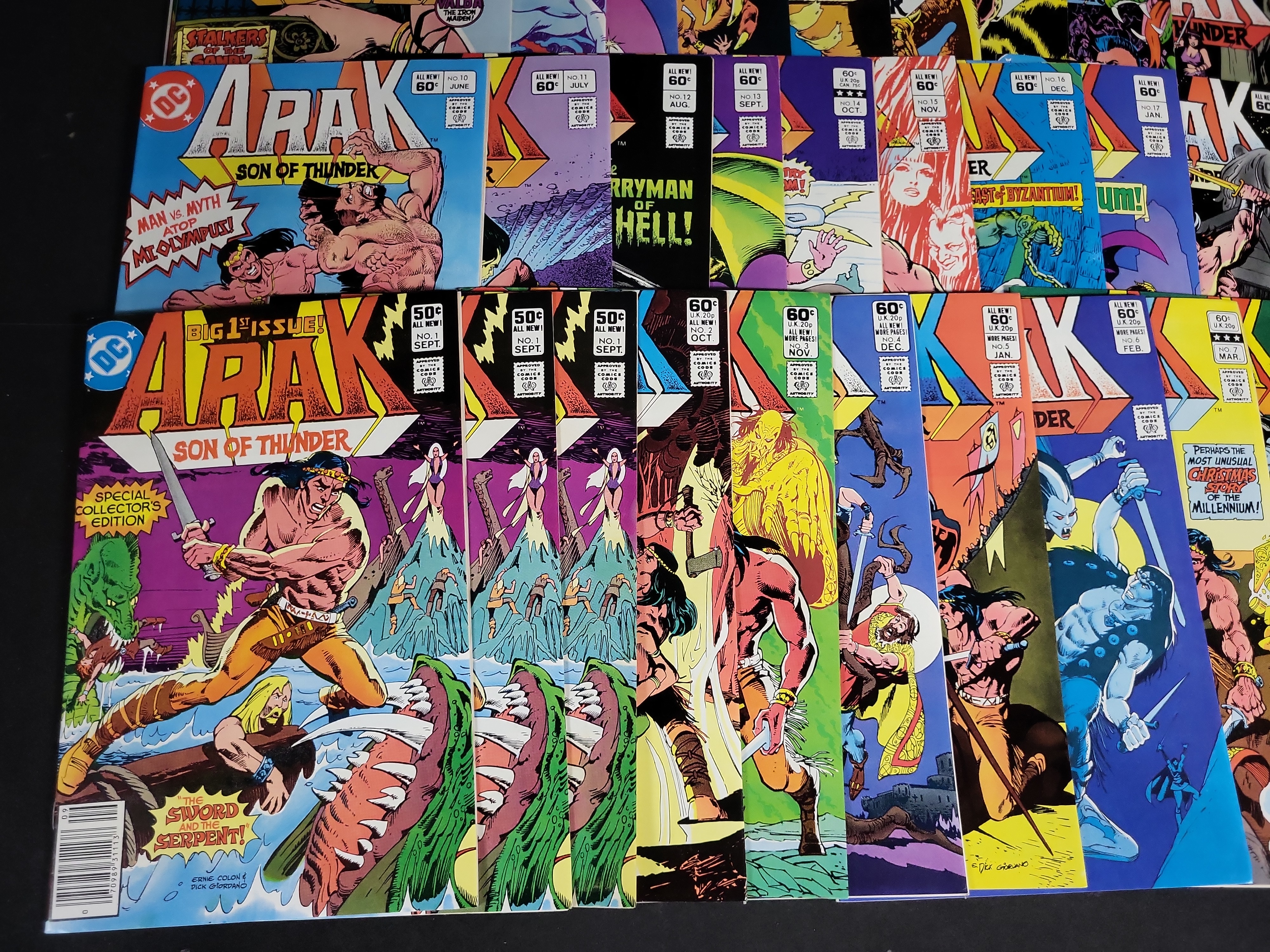 I04531 | DC Comics Arak Complete Run 1-50