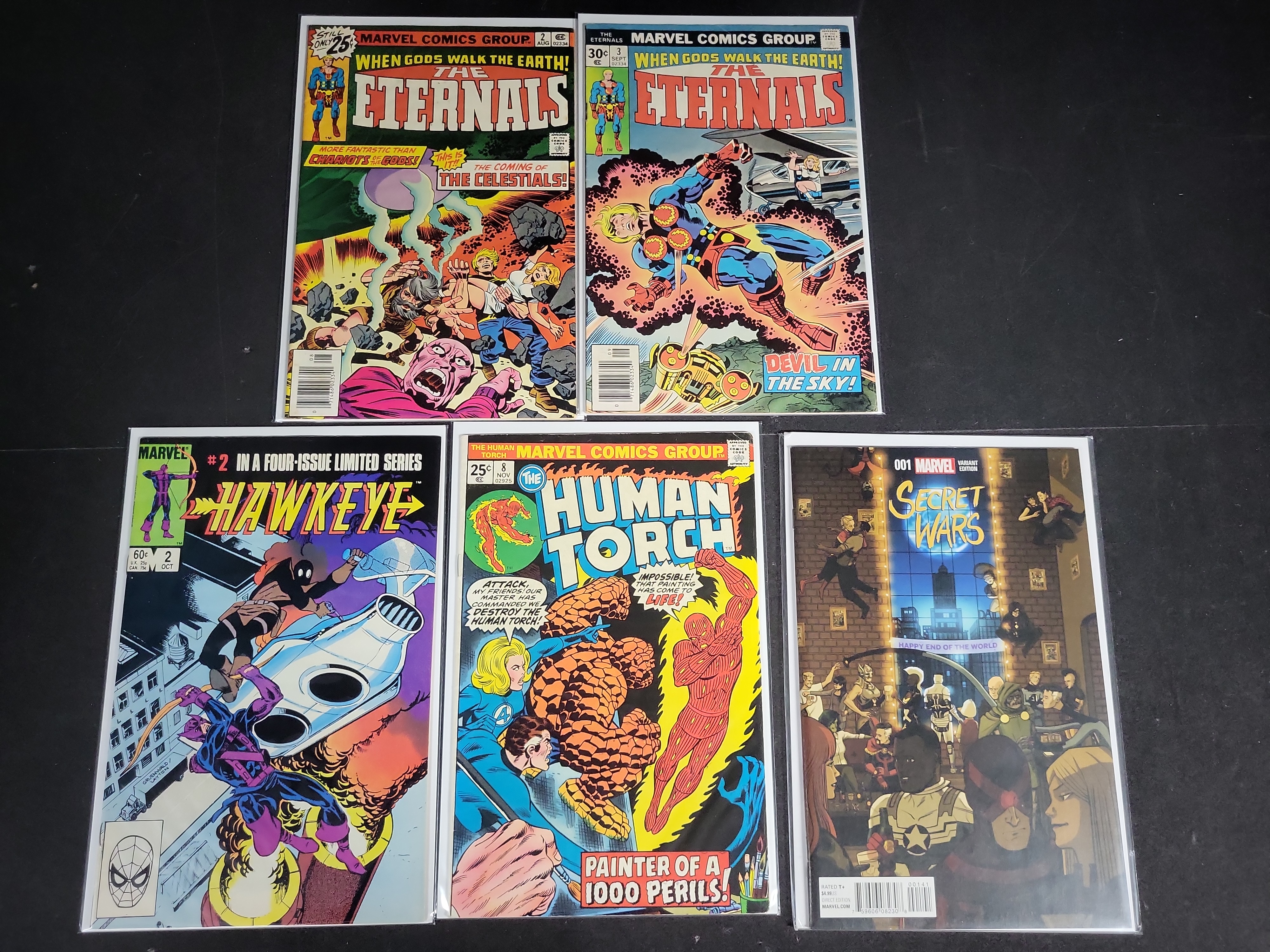 I04774 | A Collection of Five Marvel Comics