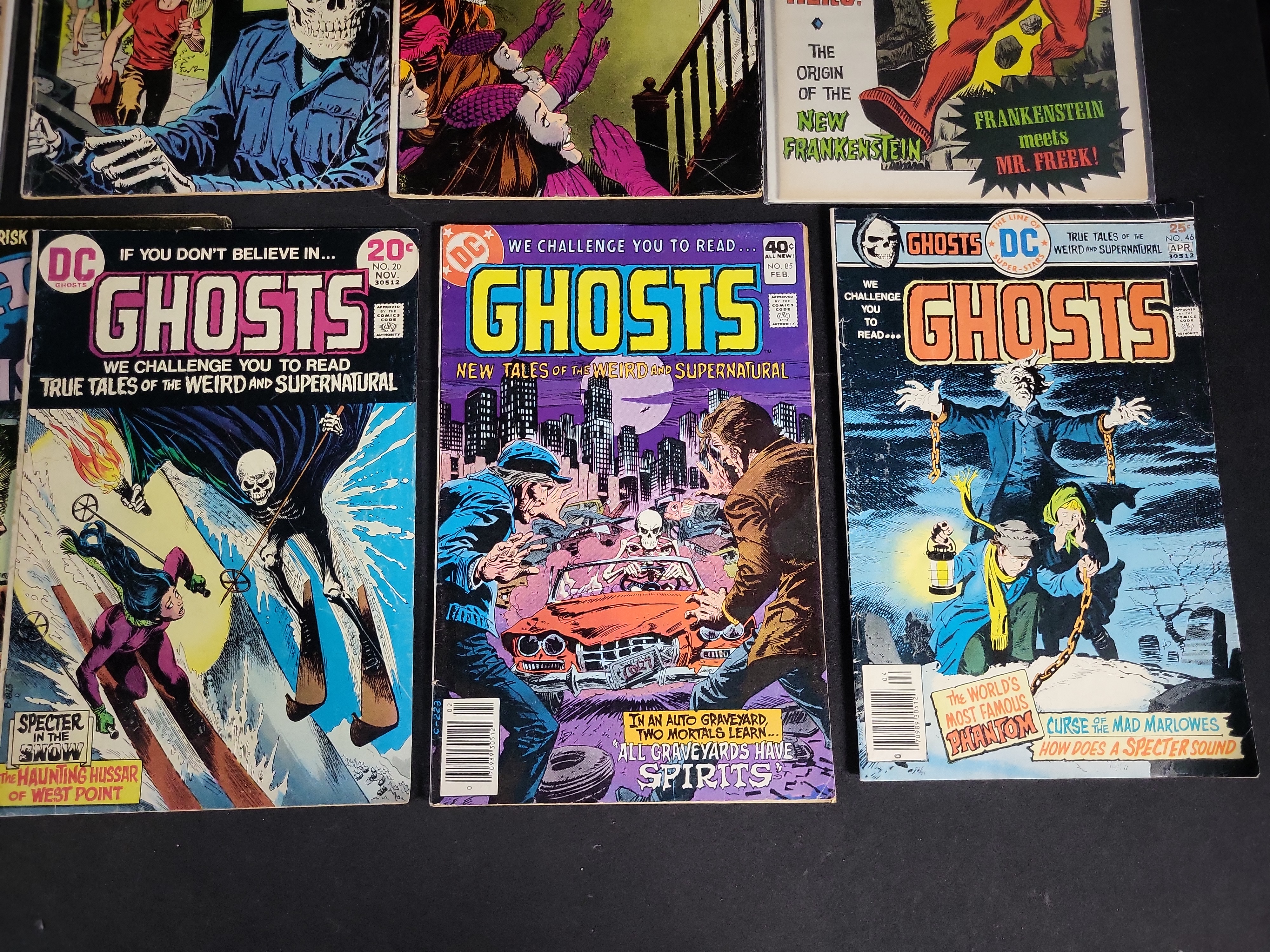 I04504 | Nine Bronze Age Horror Comic Books