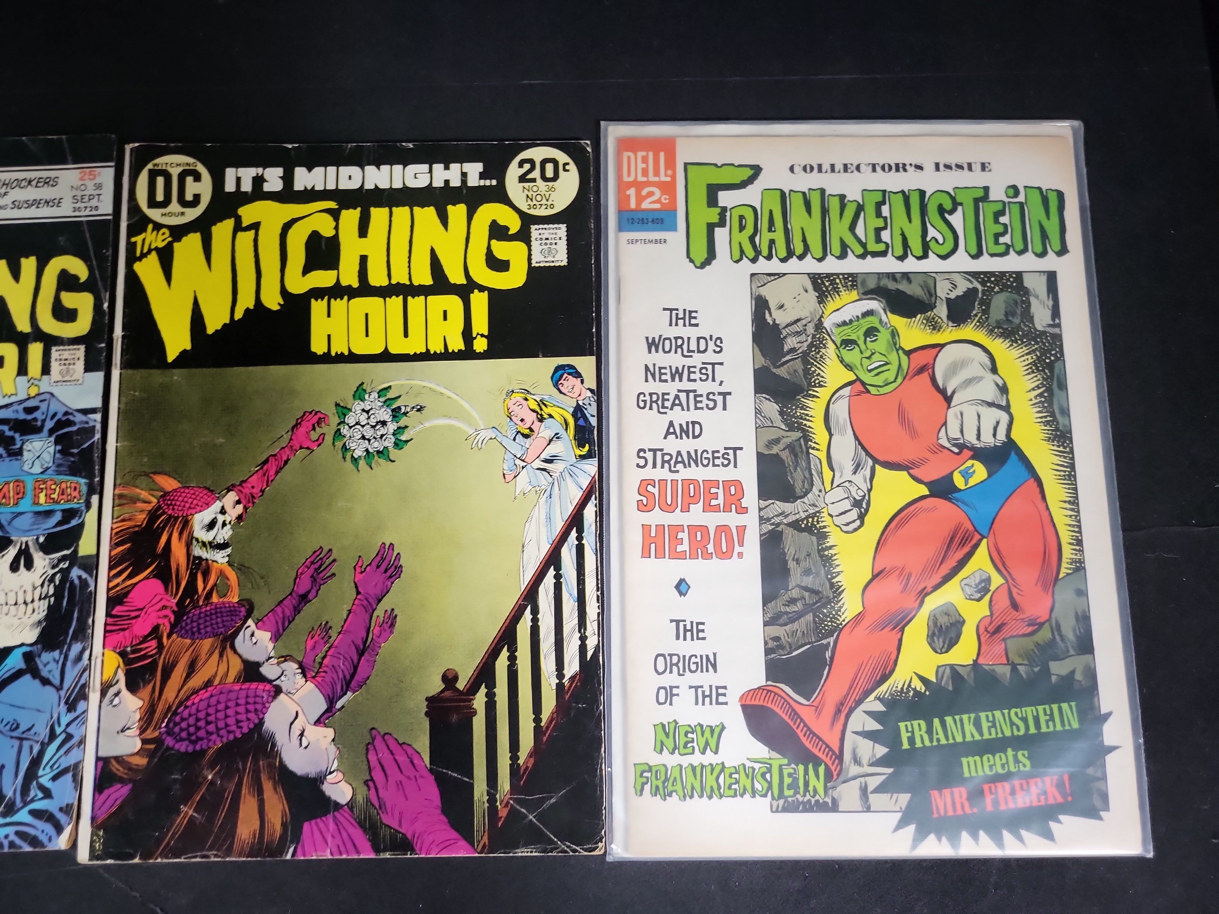 I04504 | Nine Bronze Age Horror Comic Books