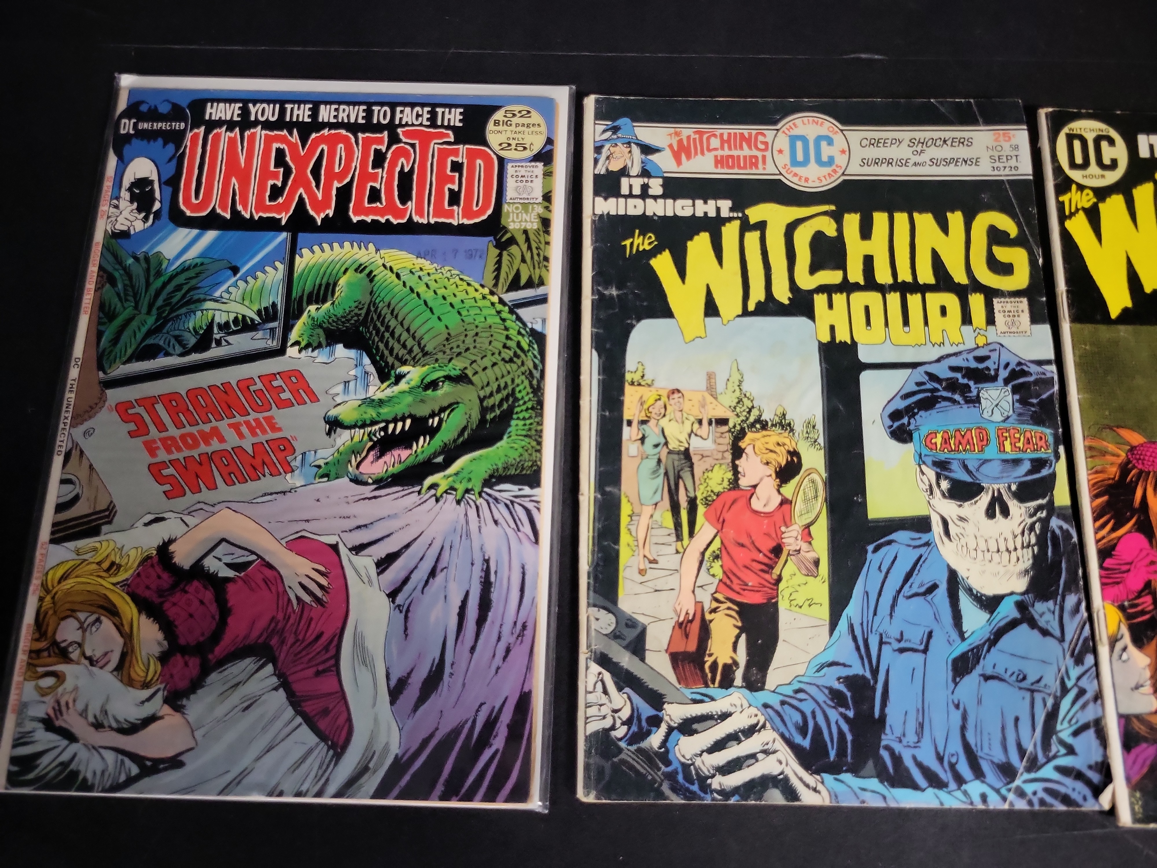 I04504 | Nine Bronze Age Horror Comic Books