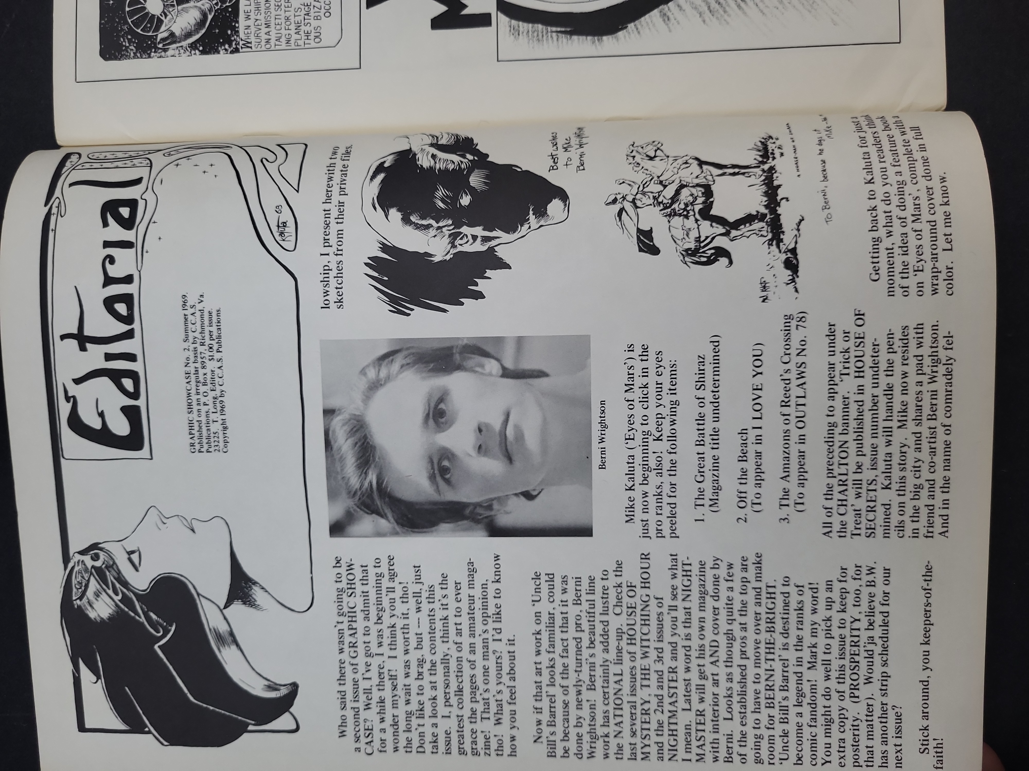 I03960 | Graphic Showcase No. 2 Fanzine 1969