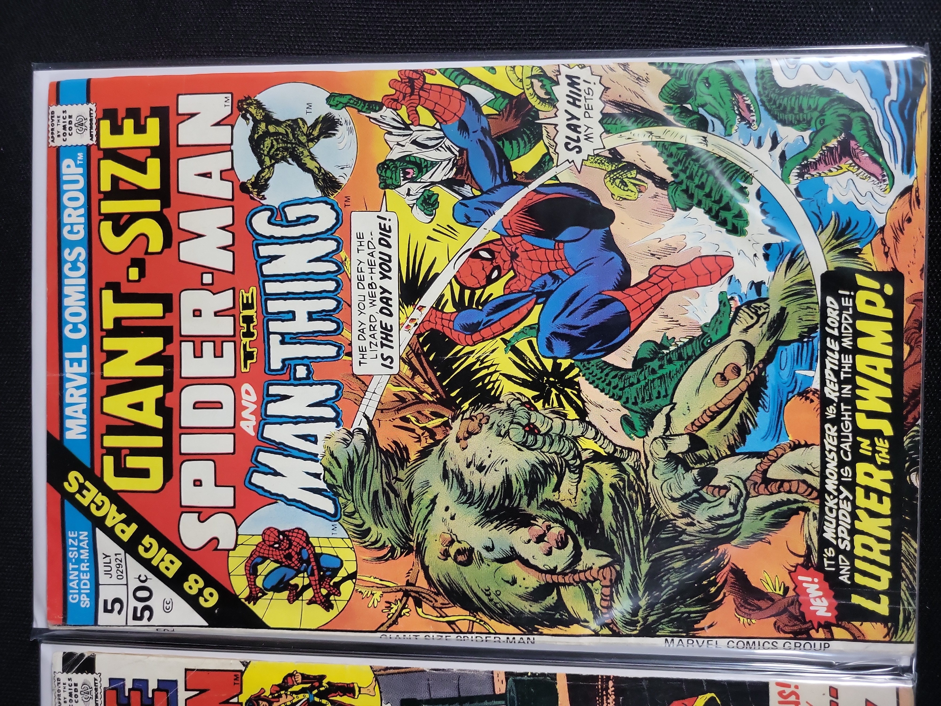 I04801 | Two Marvel Giant-Size Spider-Man Comics