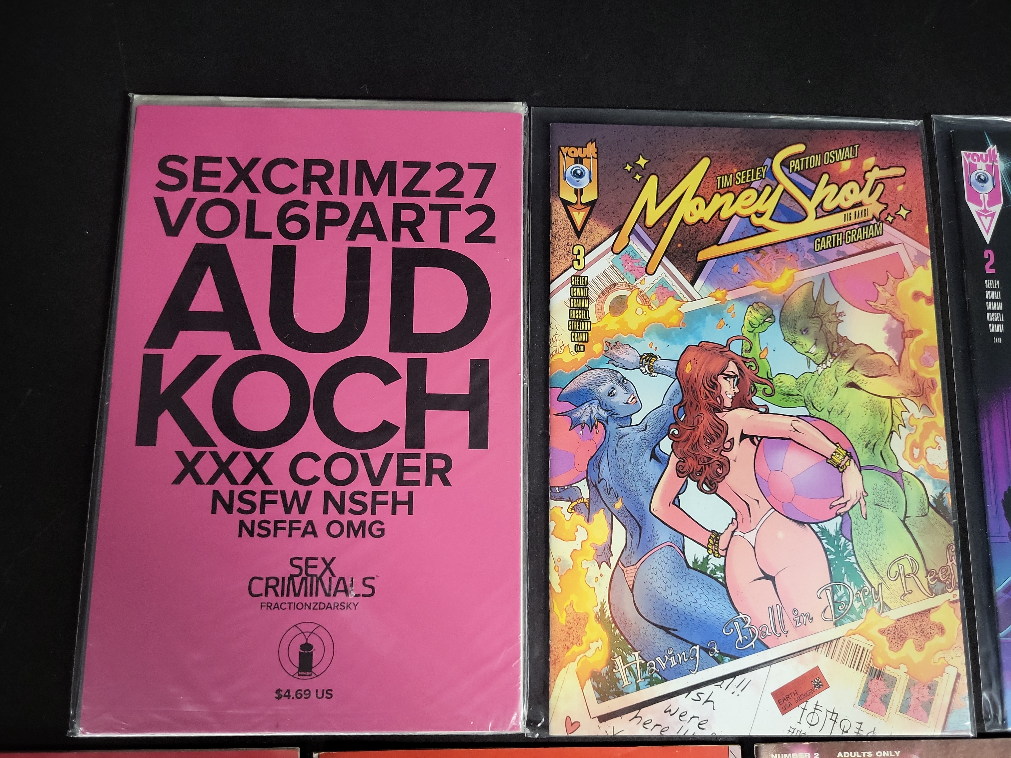 I04505 | A Group of Seven Mature Comics