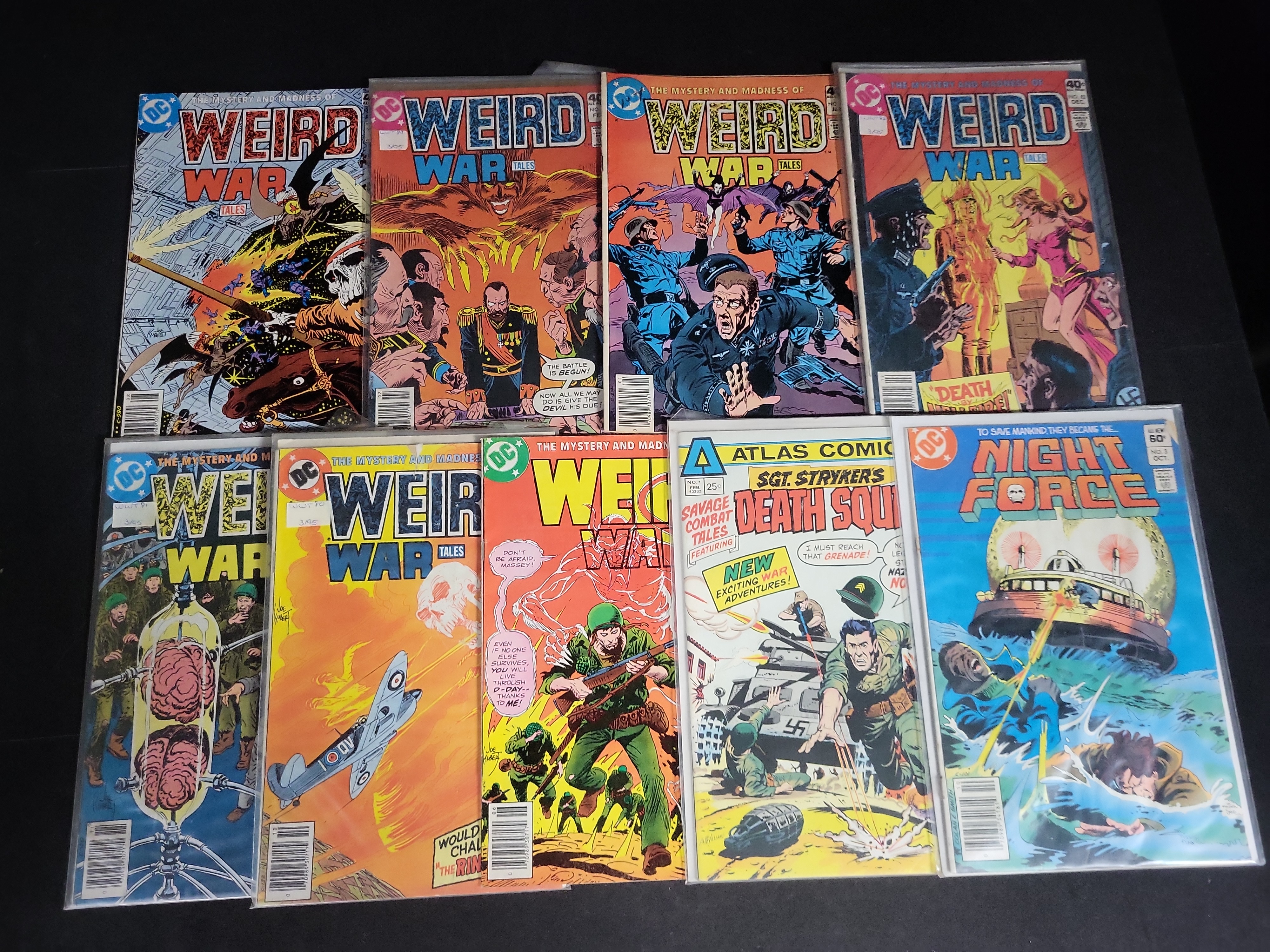 I04570 | Nine Bronze Age War Comic Books
