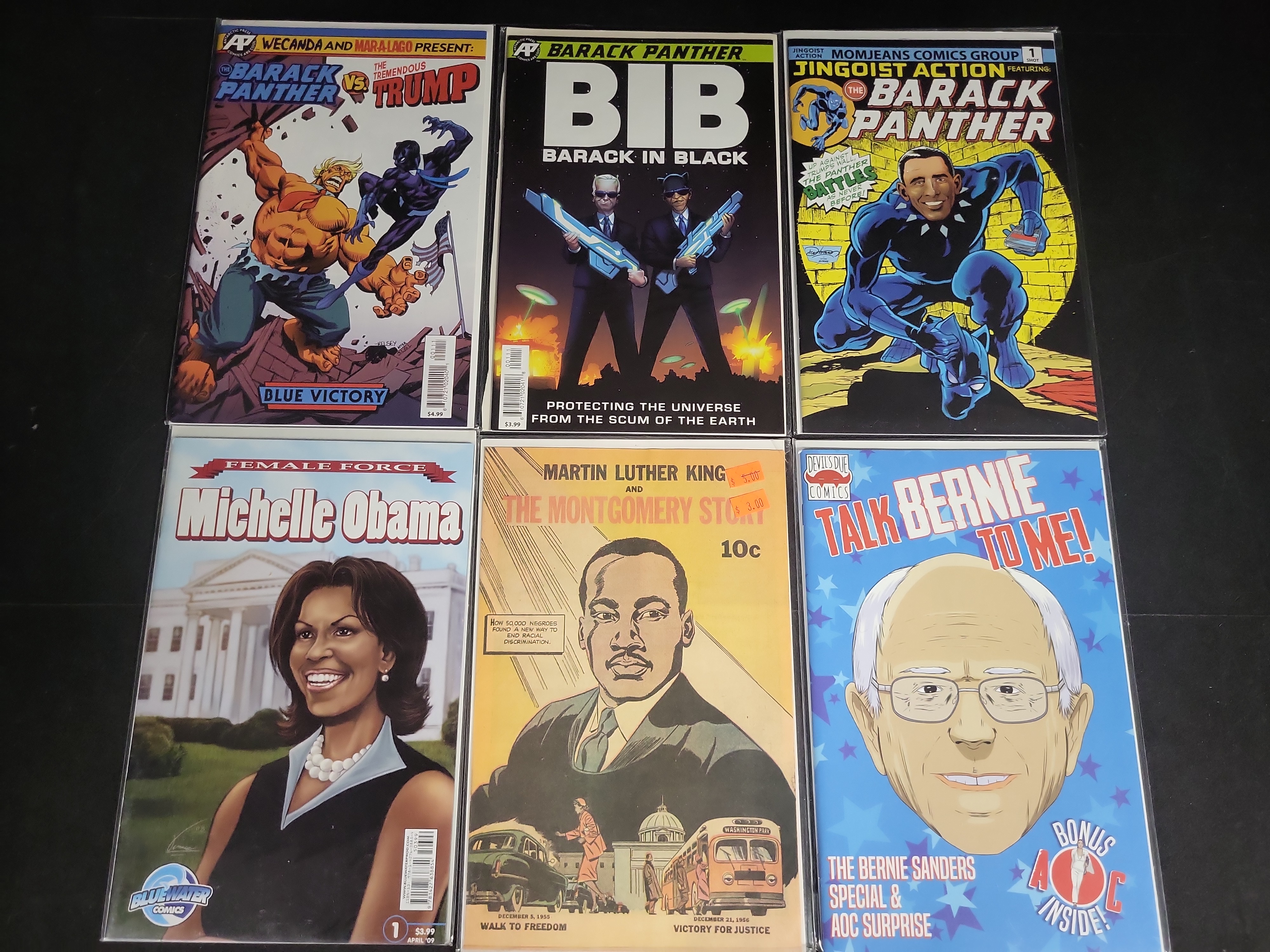 I04571 | Collection of Political Satire Comic Books