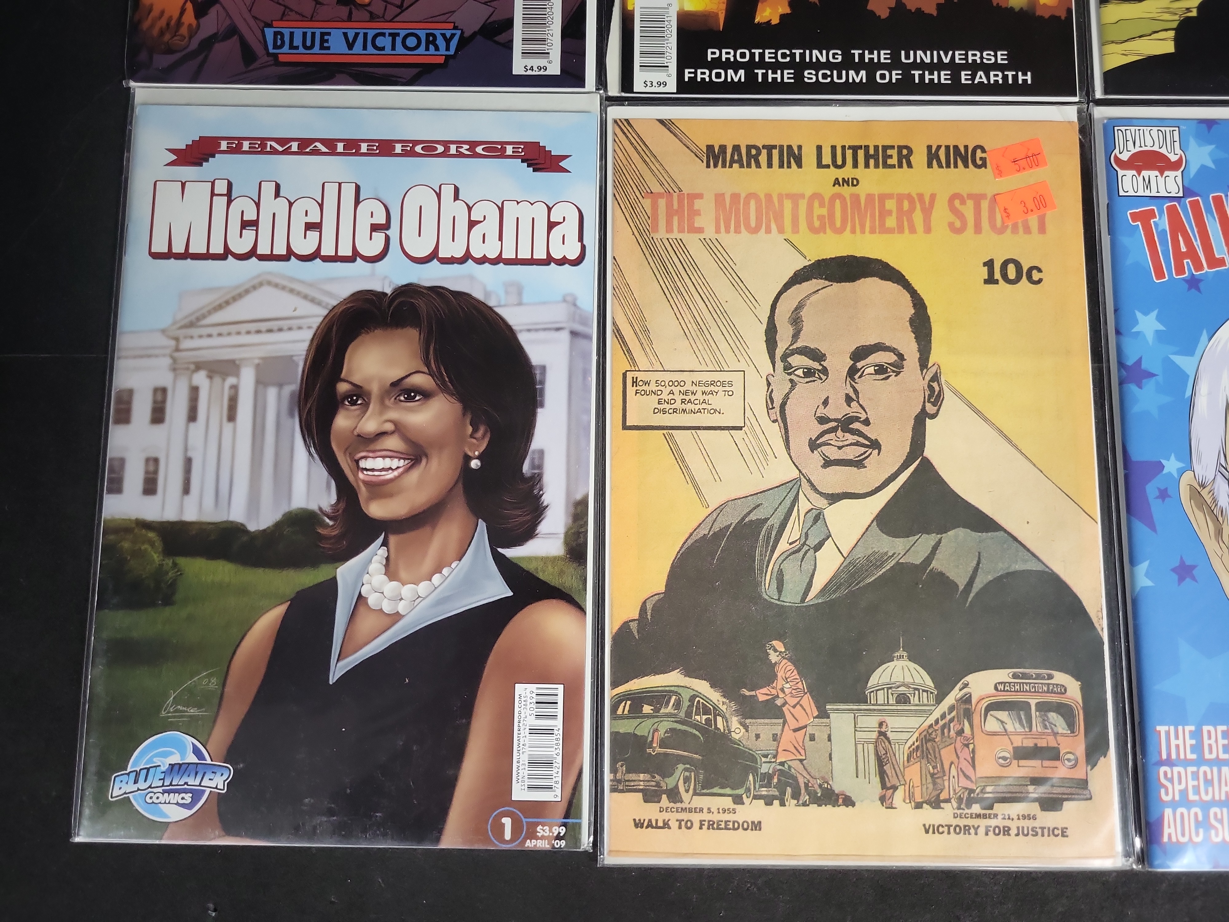 I04571 | Collection of Political Satire Comic Books