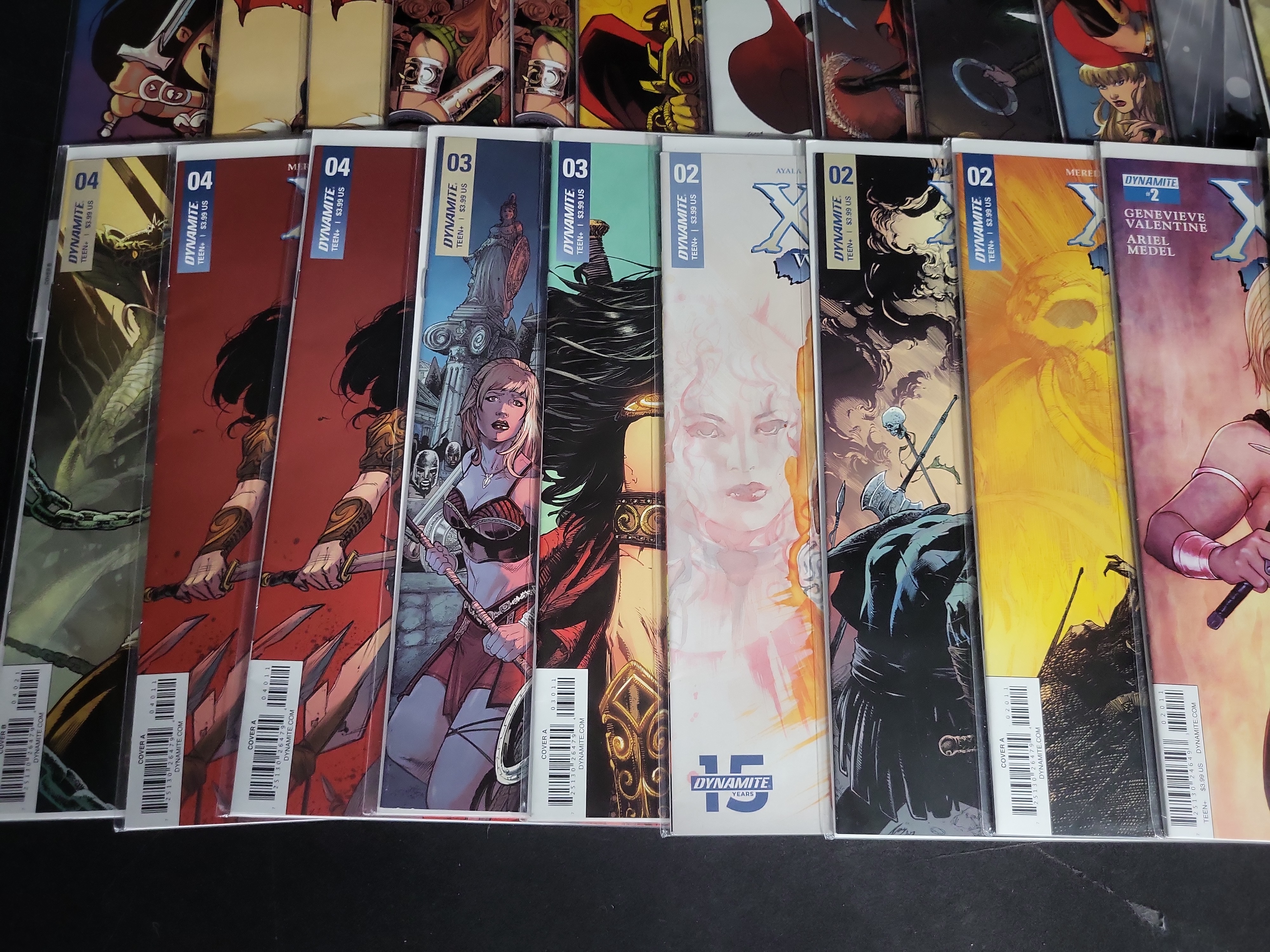 I04590 | 30 Dynamite Xena Warrior Princess Comics