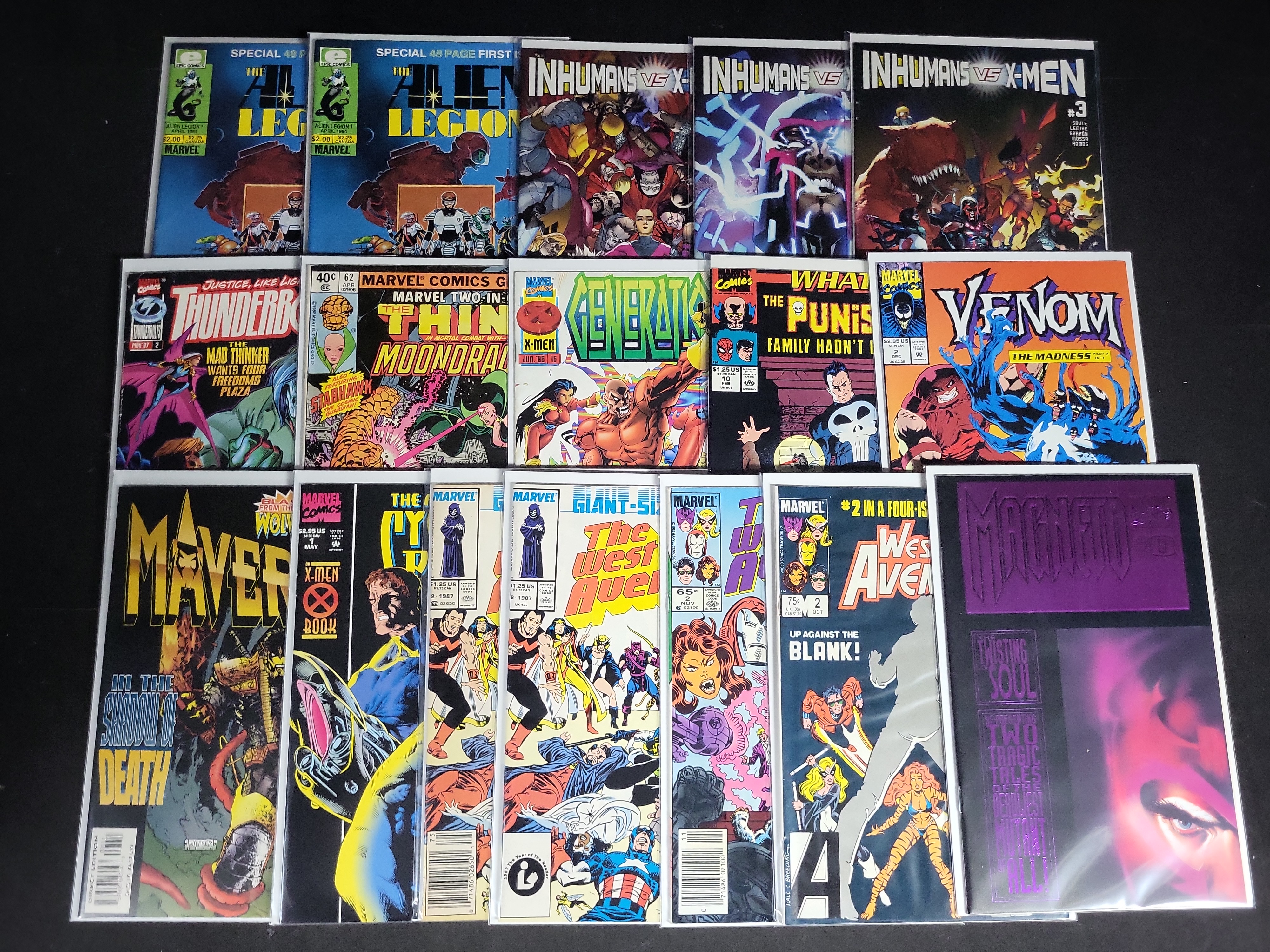 I04775 | A Collection of Marvel Comic Books