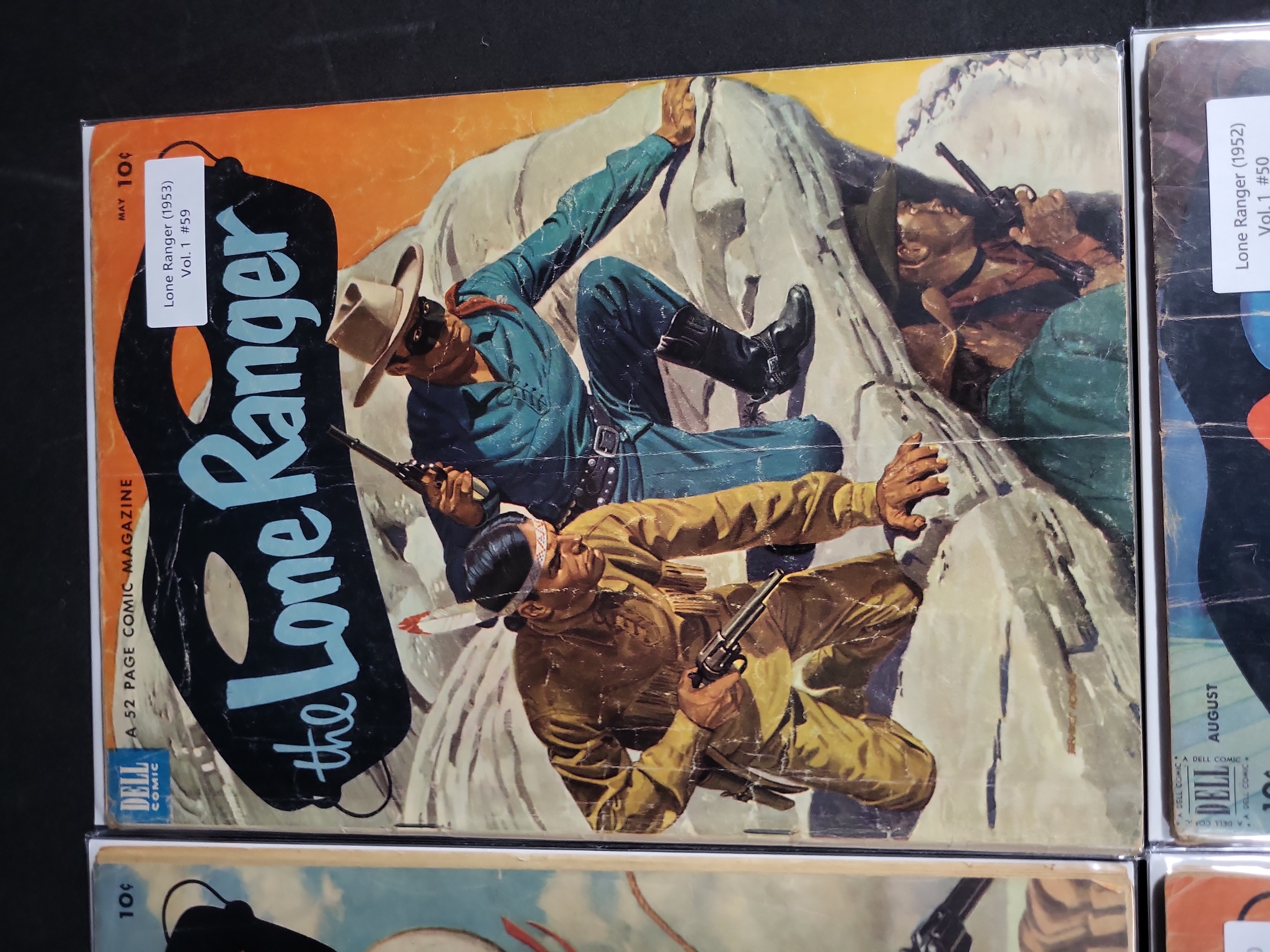 I04780 | Four Lone Ranger Dell Comics