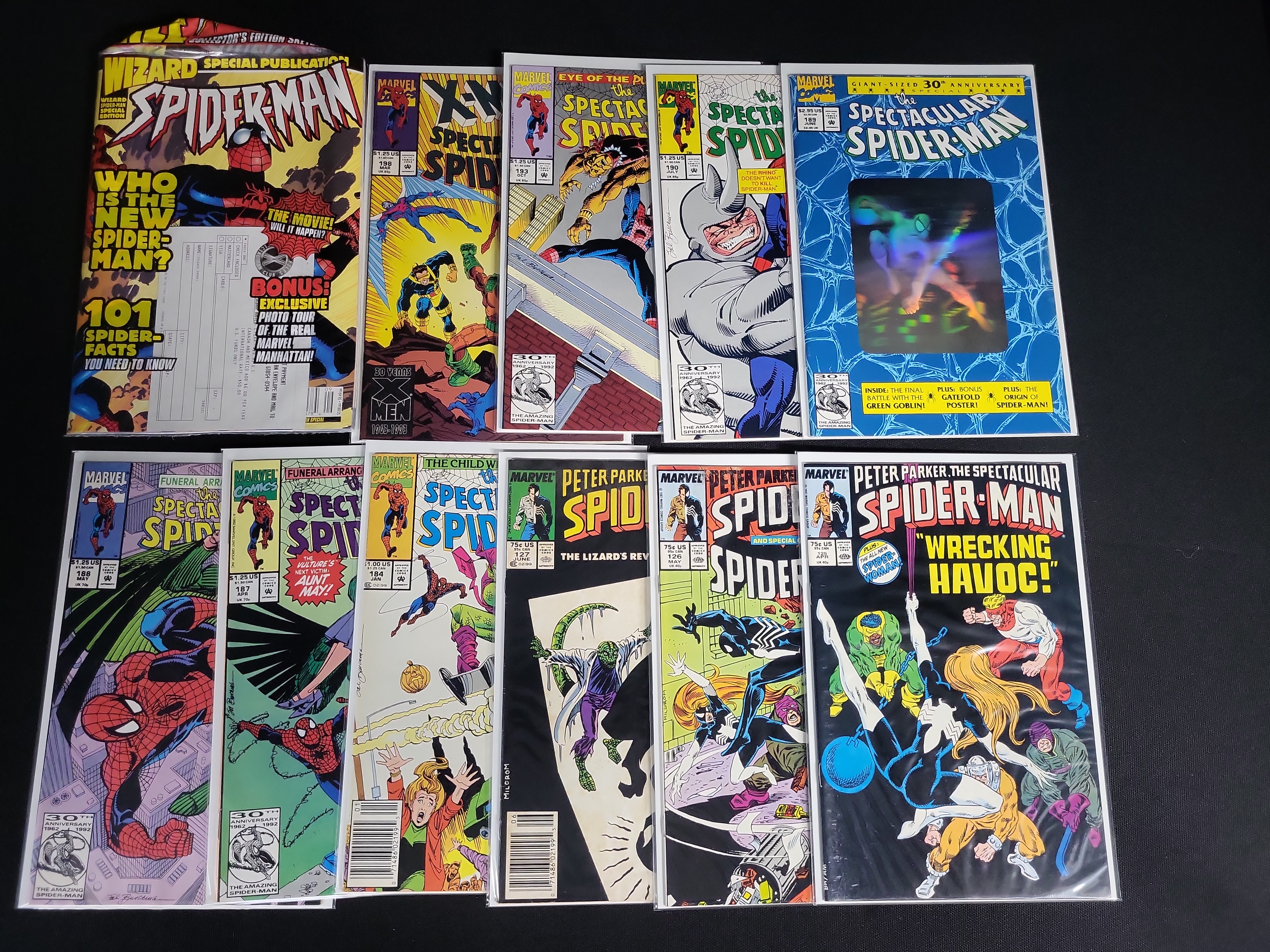 I04790 | A Collection of Eleven Spider-Man Comics