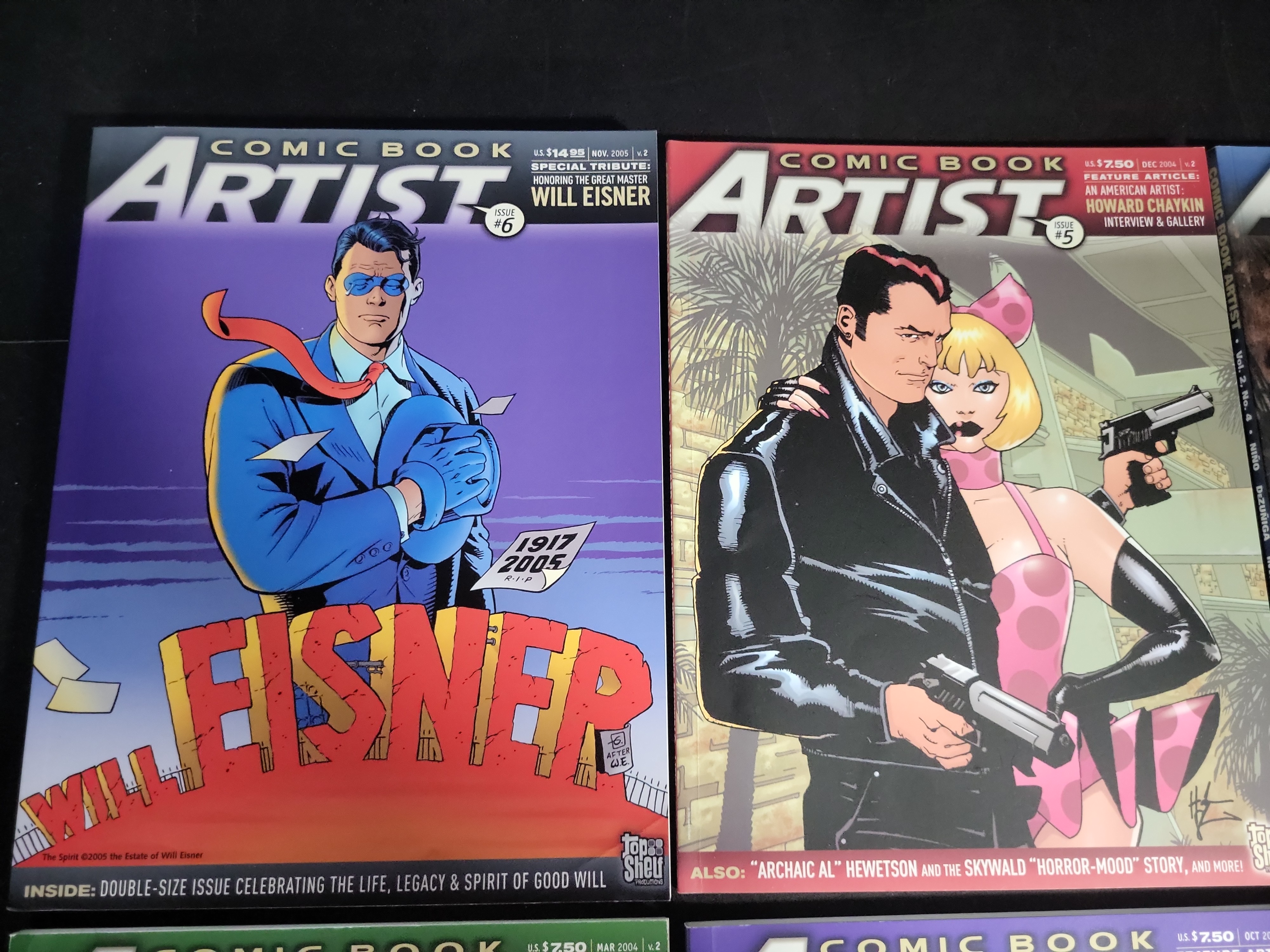 I04045 | Collection of Comic Book Artist Magazines