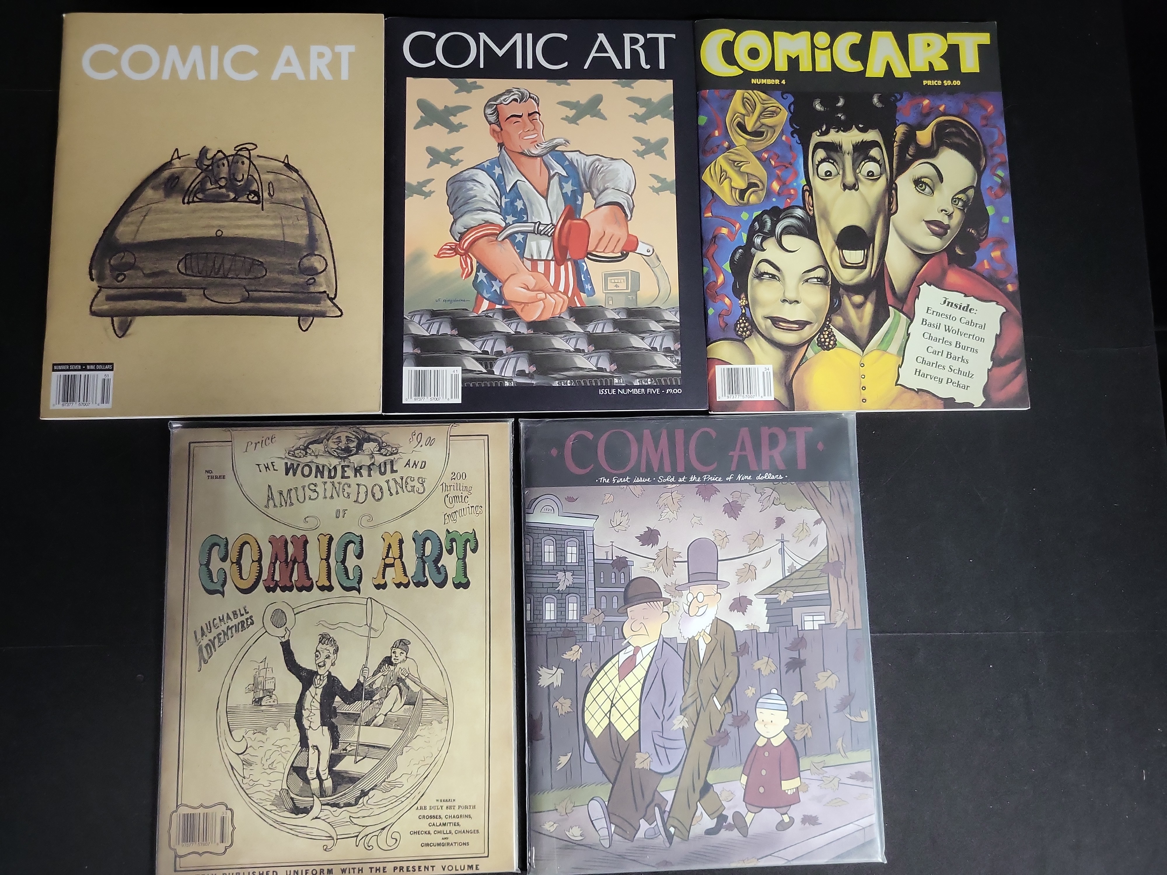 I04054 | A Collection of Comic Art Magazines