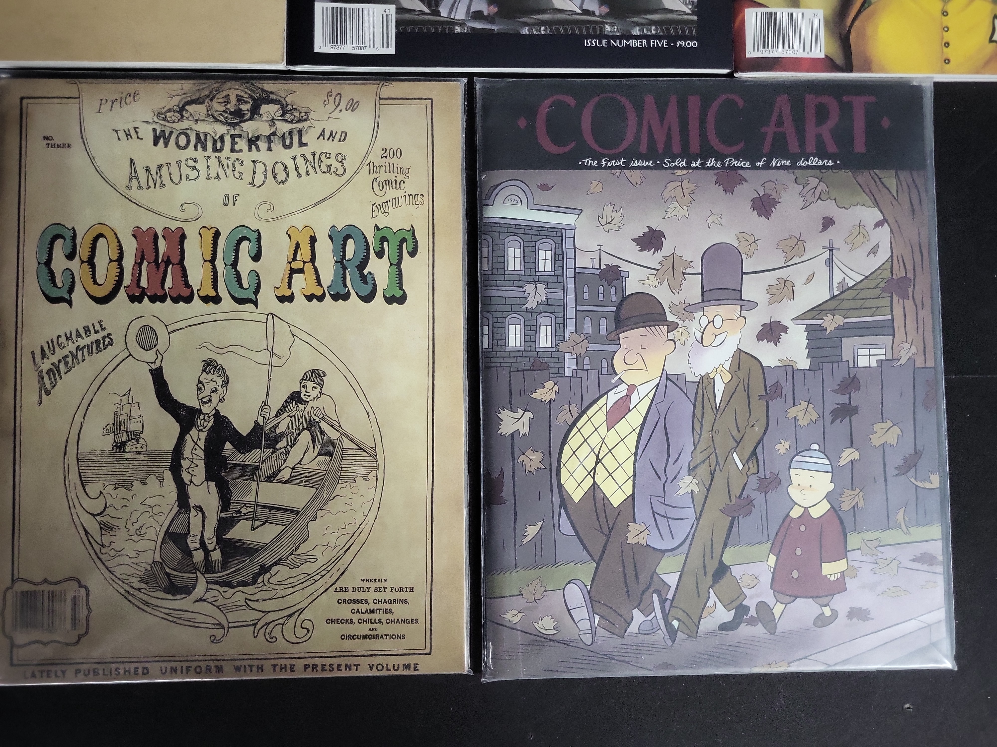 I04054 | A Collection of Comic Art Magazines