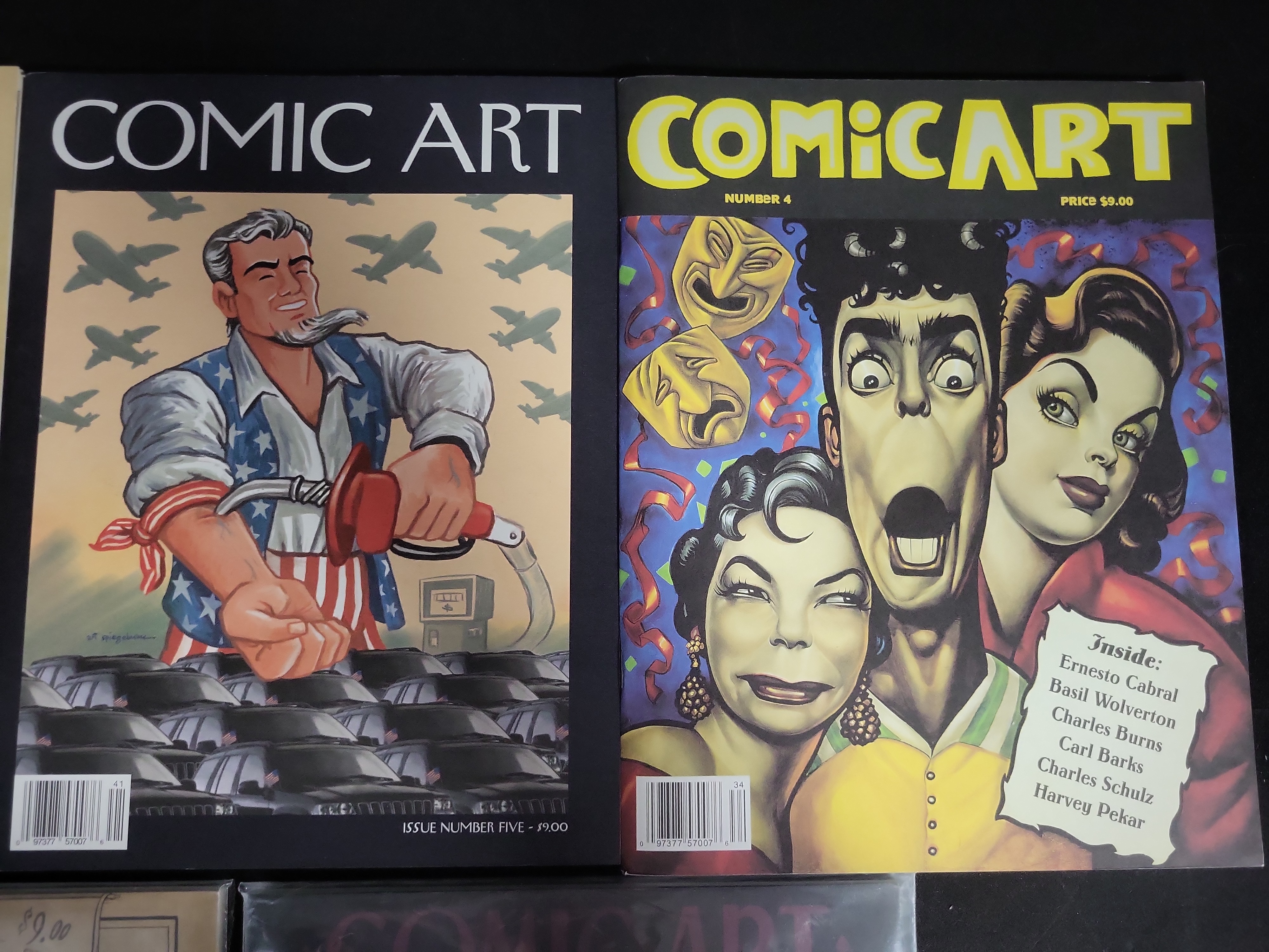 I04054 | A Collection of Comic Art Magazines
