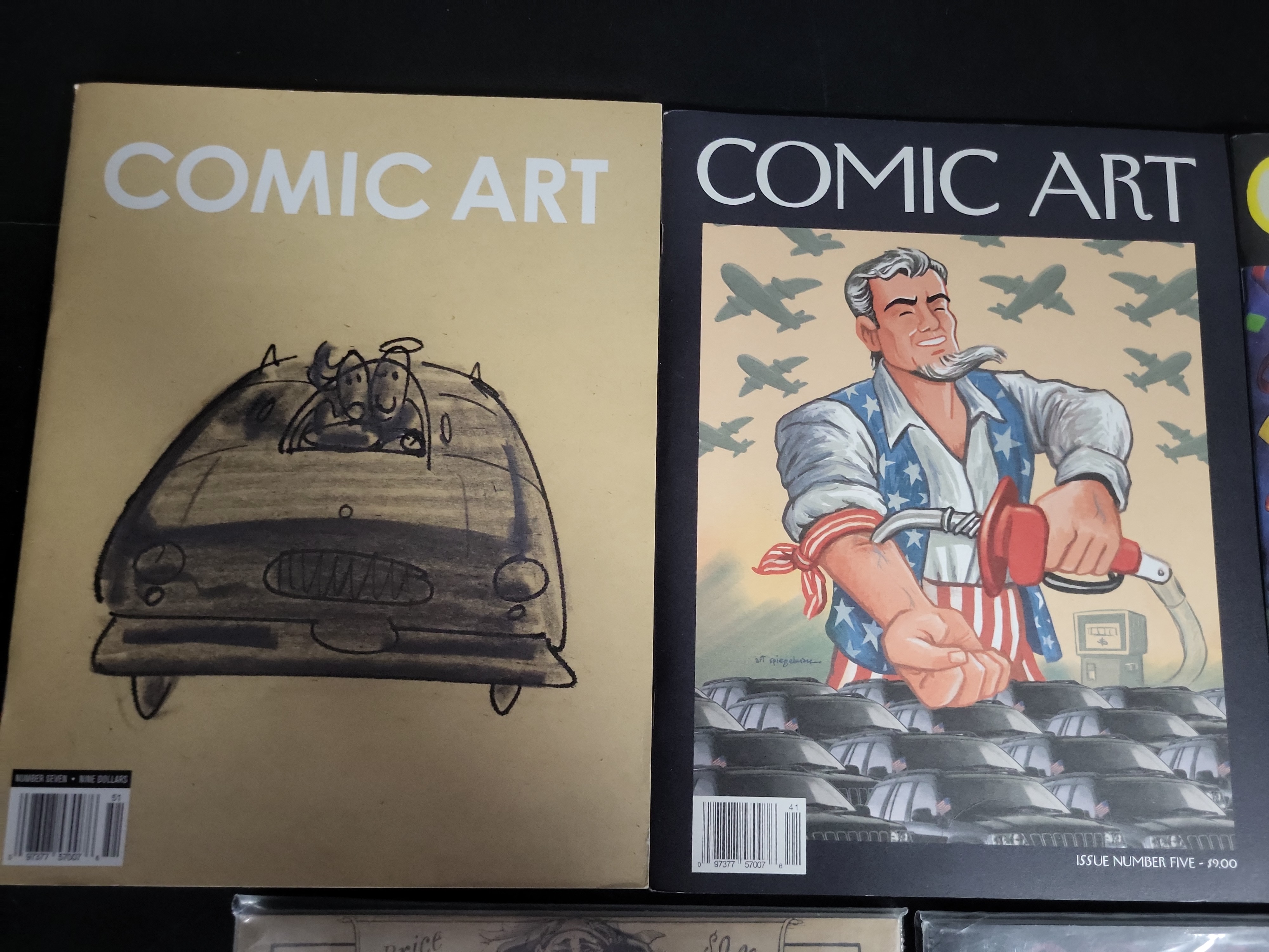 I04054 | A Collection of Comic Art Magazines