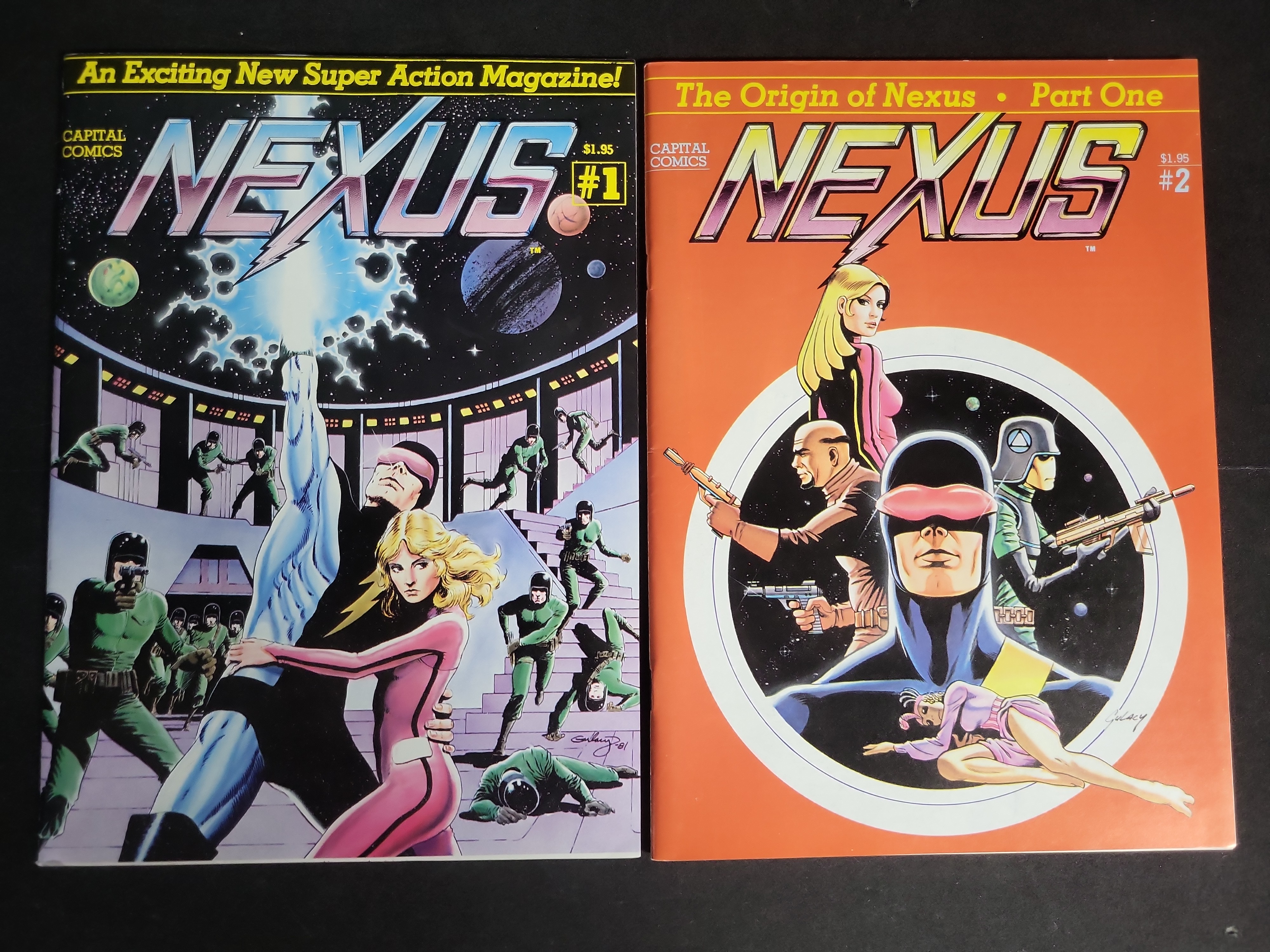I04036 | Two Capital Comics Nexus Magazines