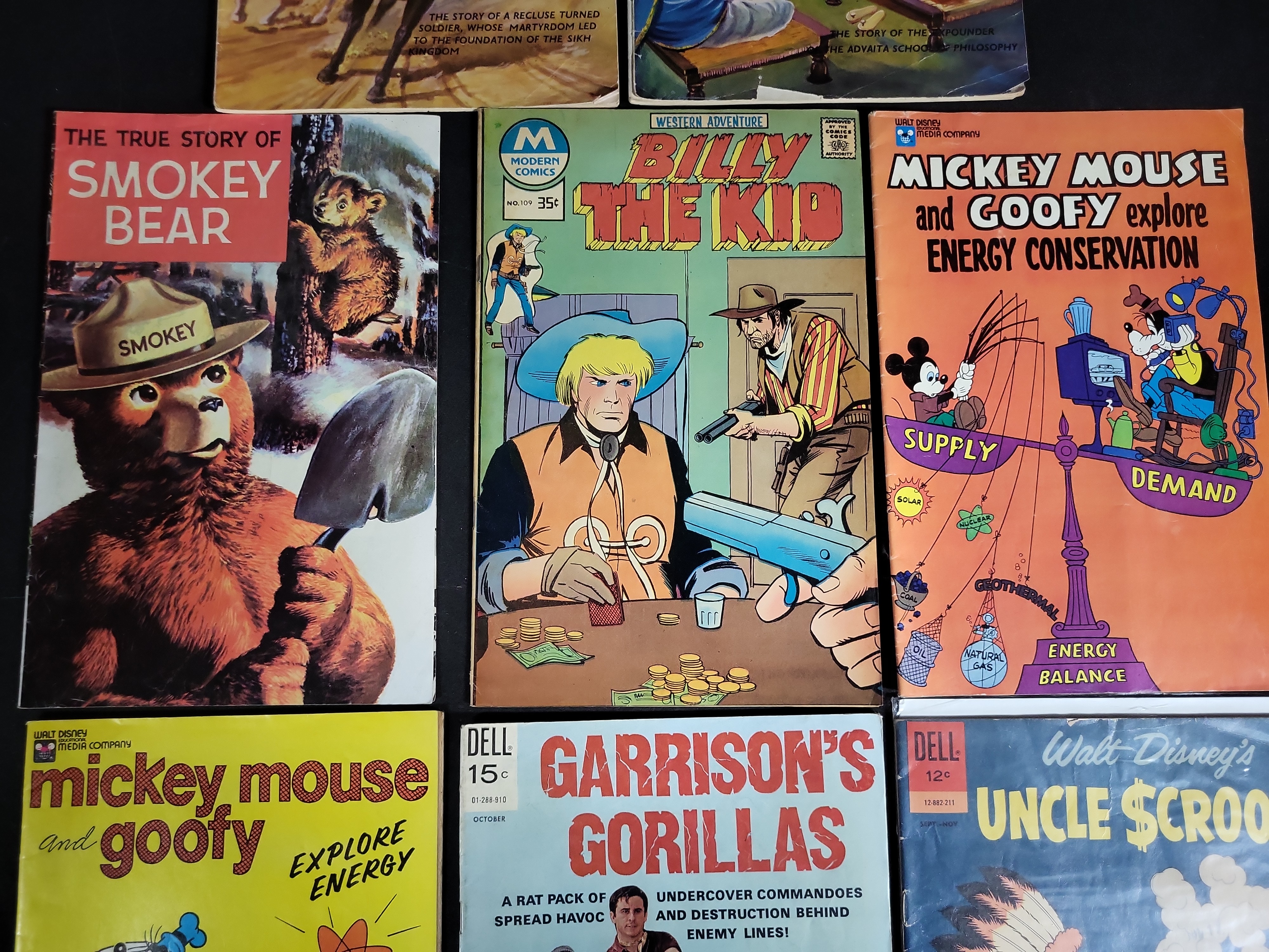 I04511 | Collection of Eight Vintage Comic Books
