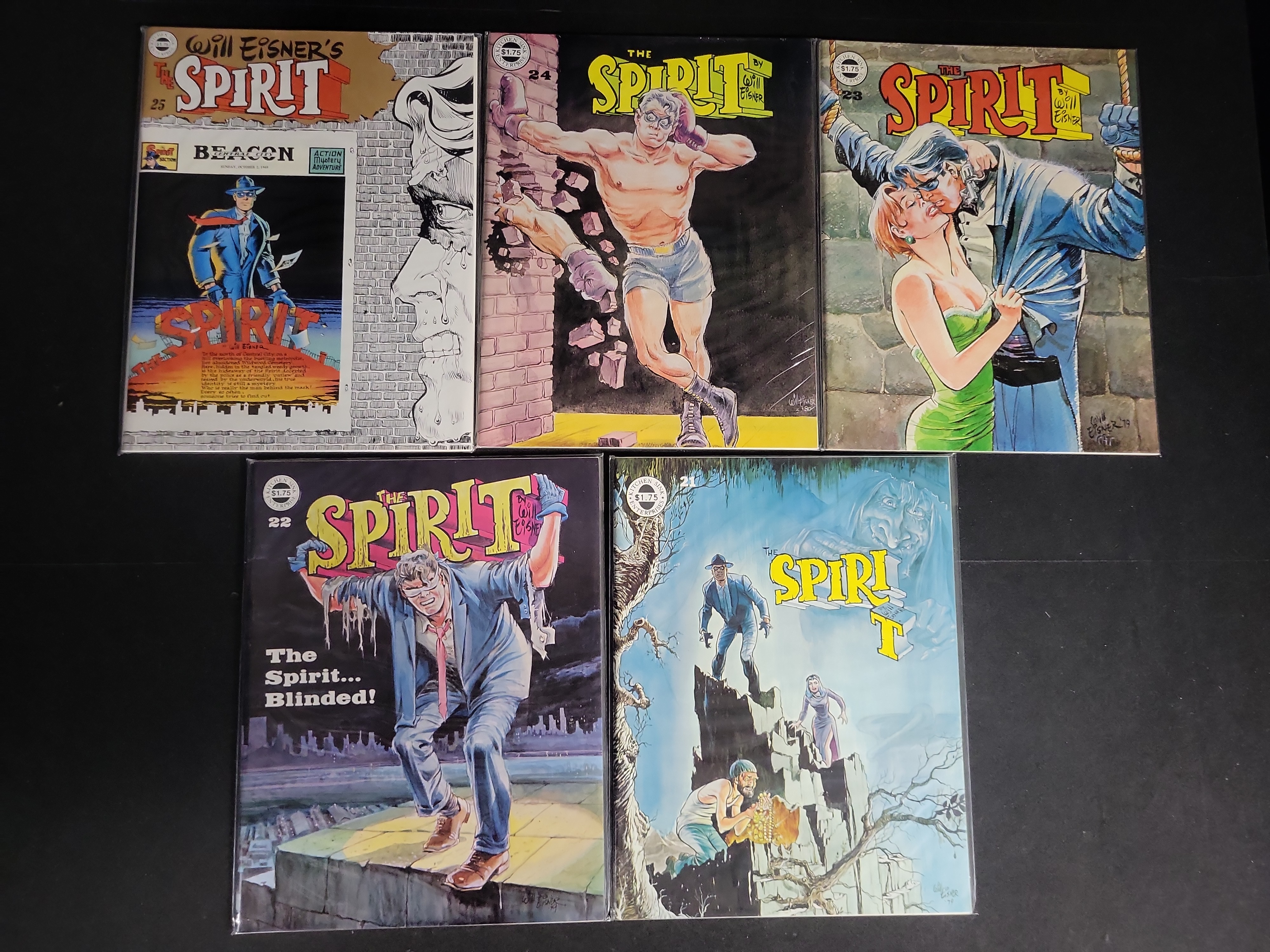 I04028 | Group of The Spirit Comic Magazines