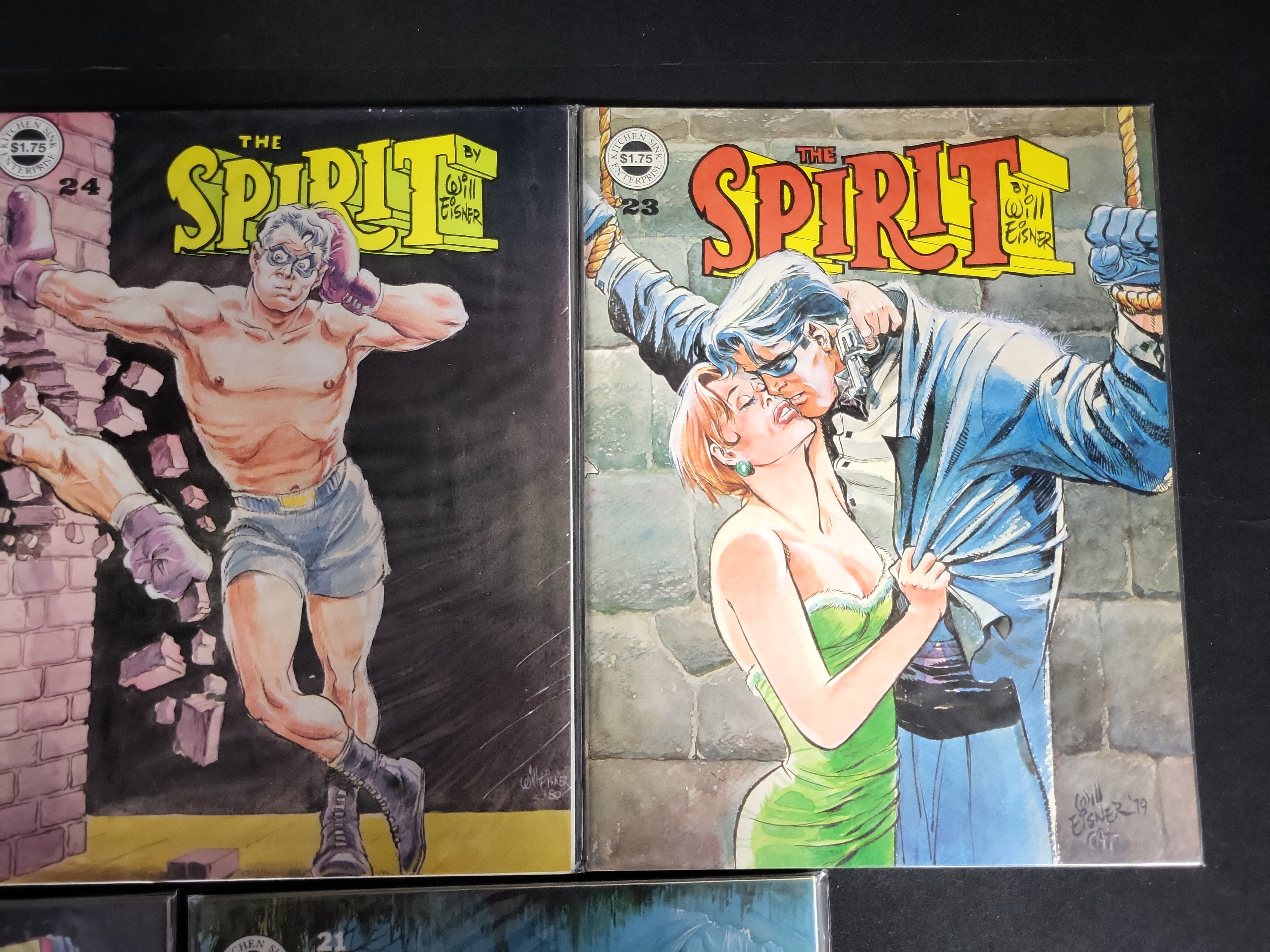 I04028 | Group of The Spirit Comic Magazines