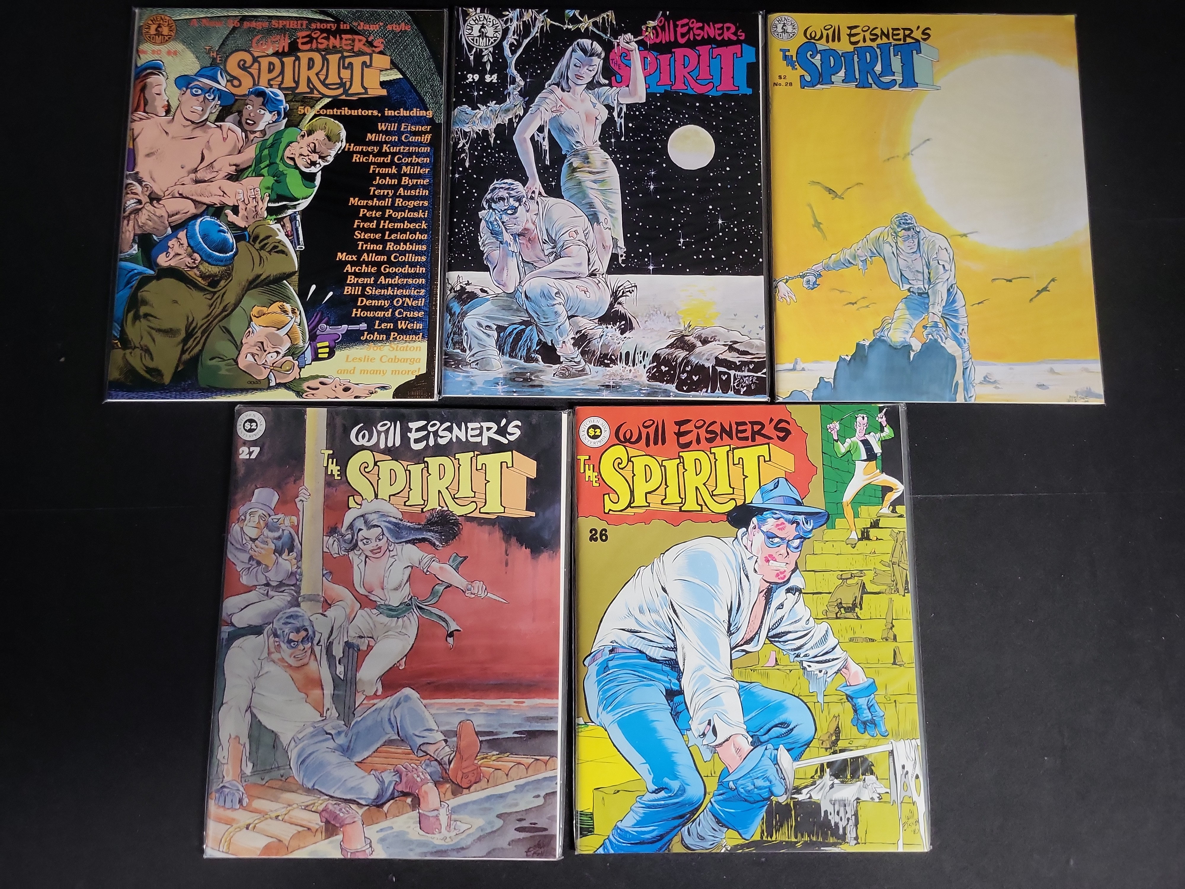I04029 | Group of Will Eisner Comic Magazines