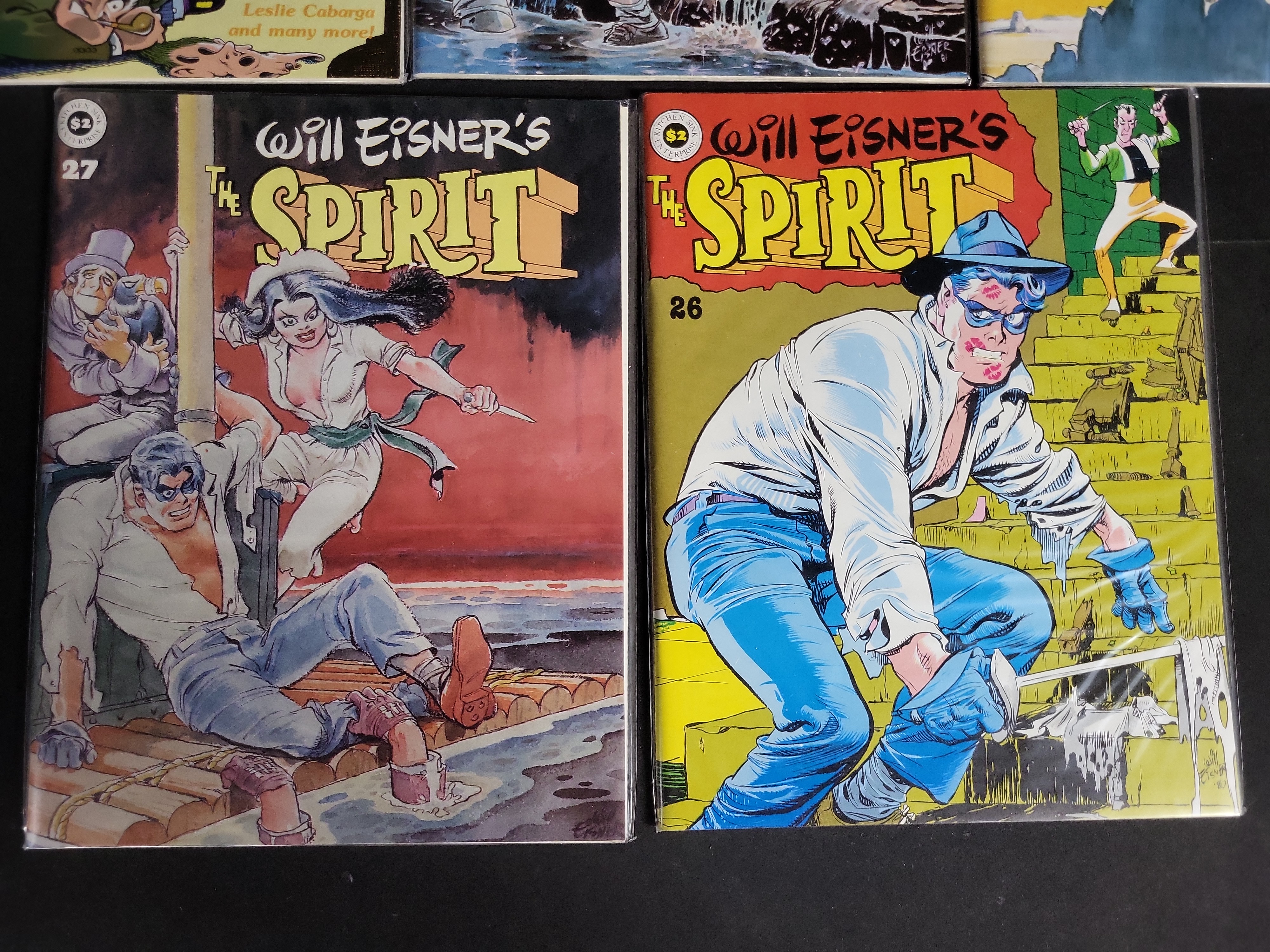 I04029 | Group of Will Eisner Comic Magazines