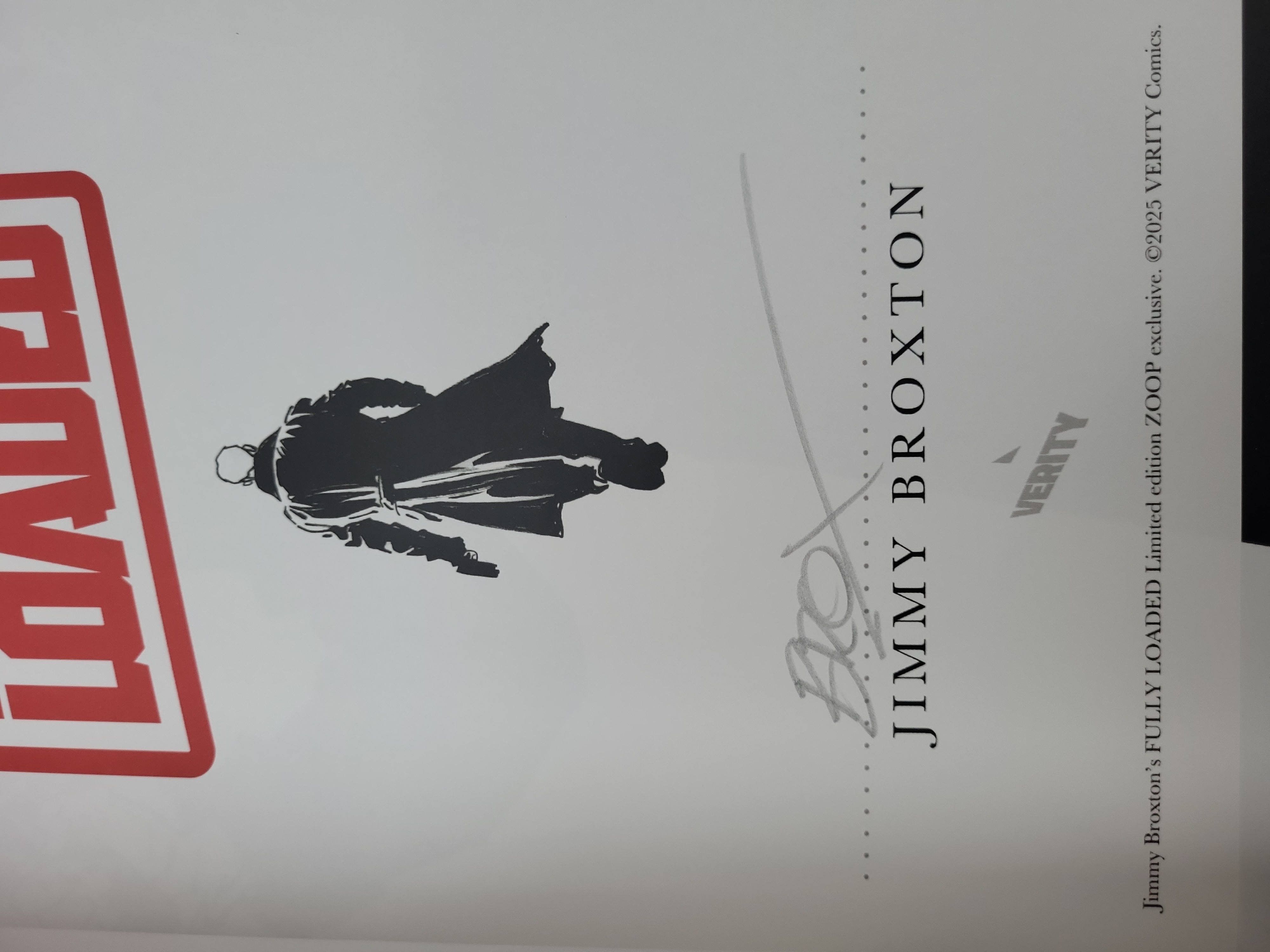 I03947 | A Pair of Signed Fully Loaded Comics